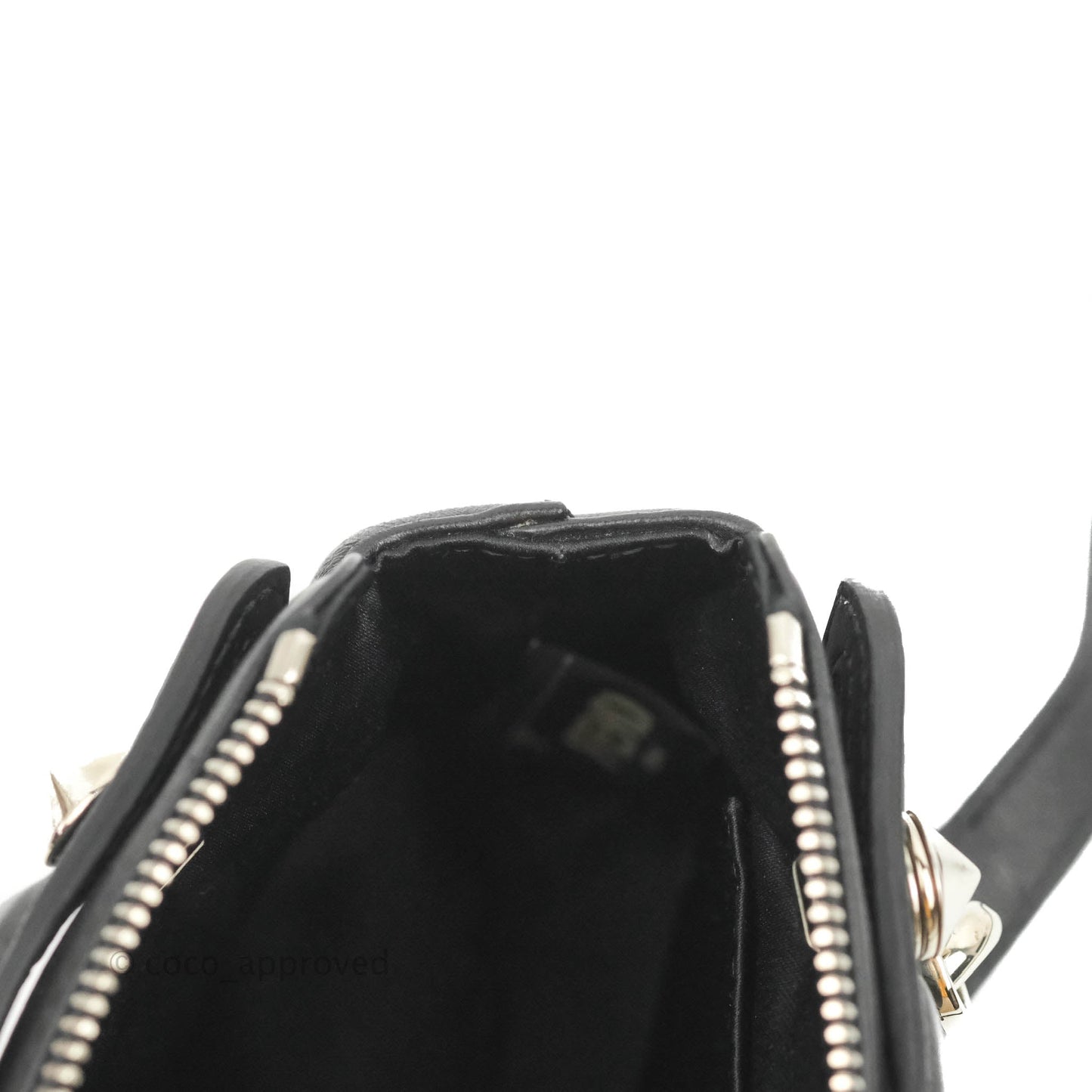 Fendi Mini By The Way Vit. Dolce Bag Black