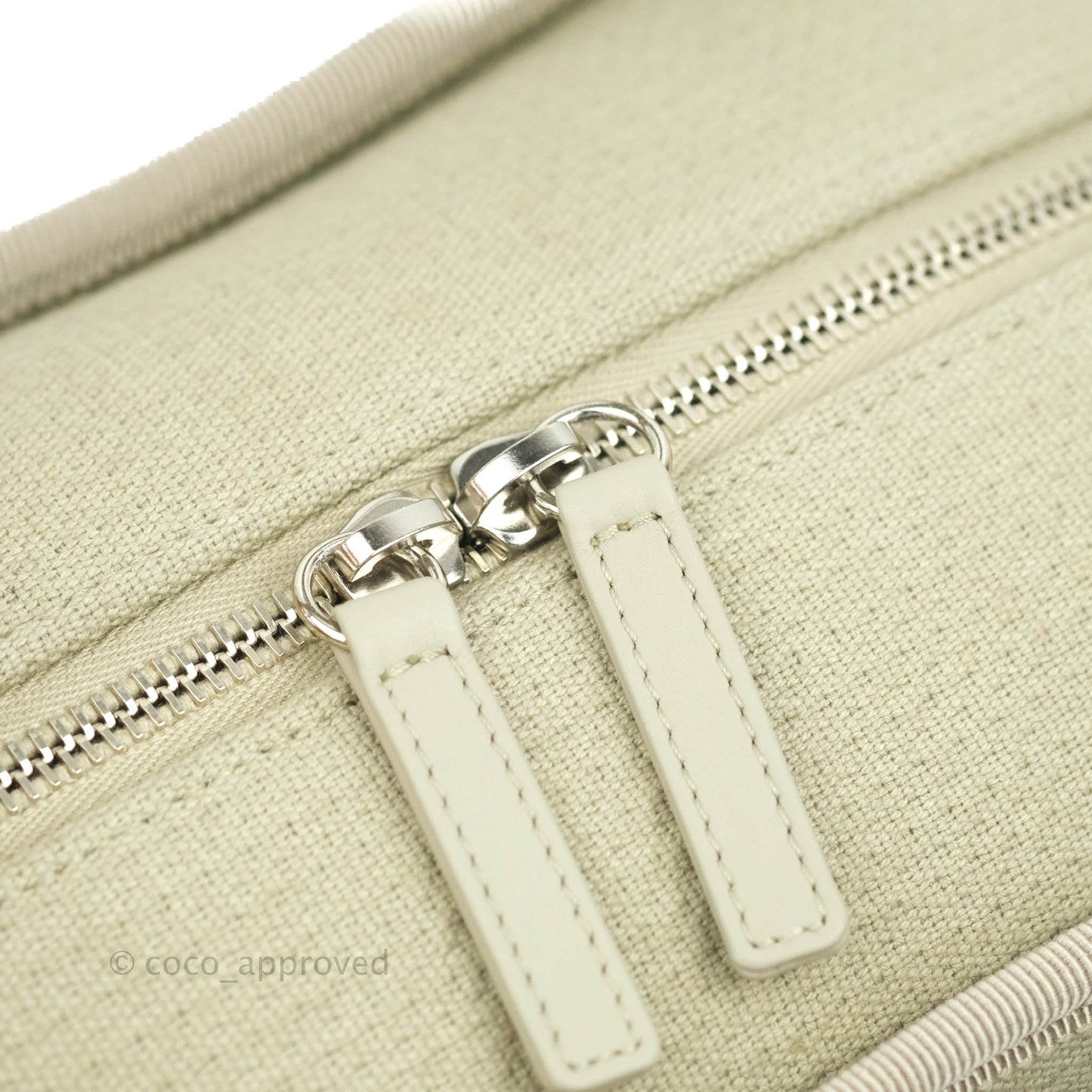 Chanel Deauville Bowling Bag Grey Silver Hardware