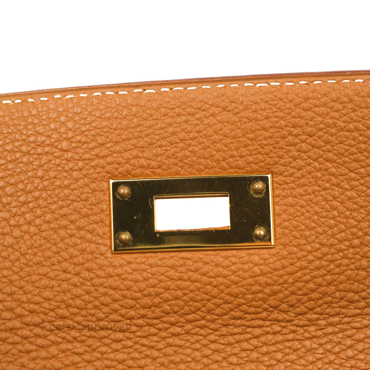 Hermès Kelly 28 Gold Clemence Gold Hardware