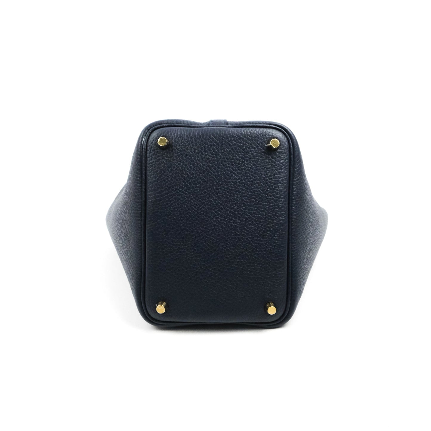 Hermès Picotin Lock 18 Bleu Nuit Clemence Gold Hardware
