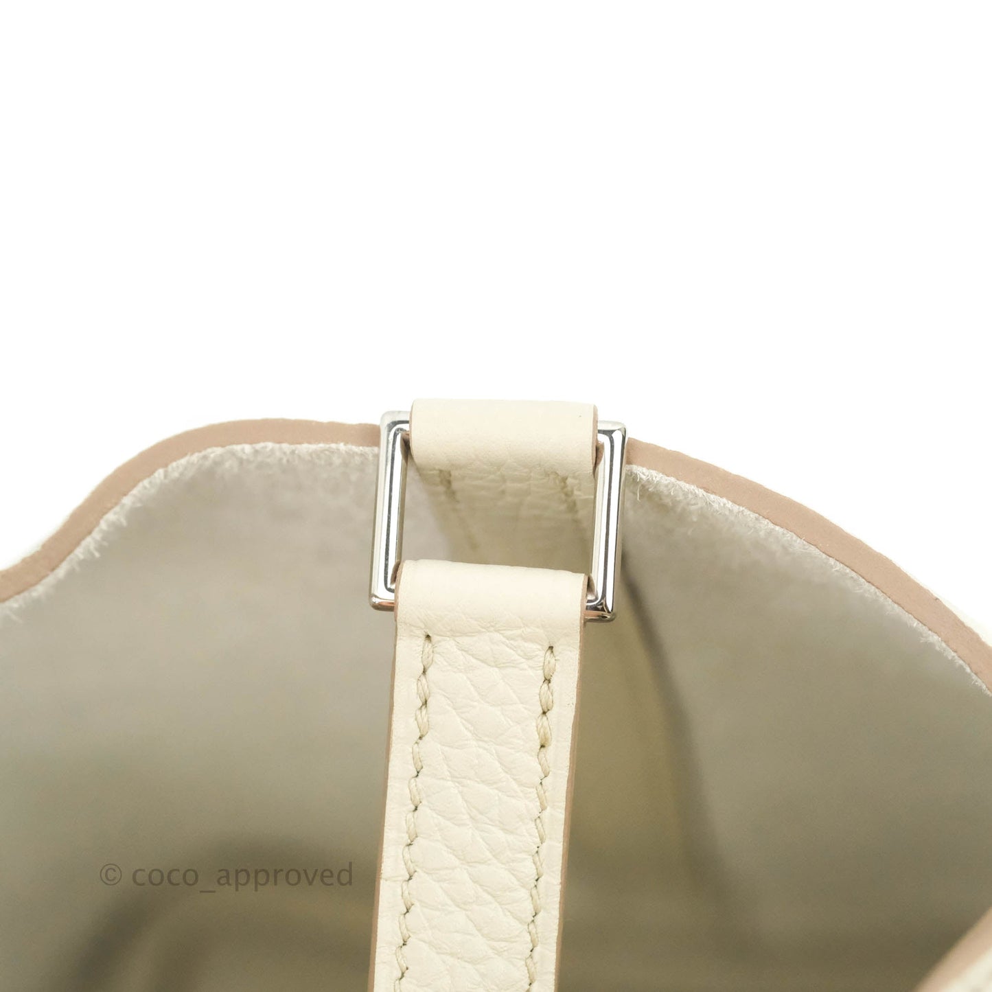 Hermès Picotin Lock 18 PM Beton 8L Clemence Palladium Hardware