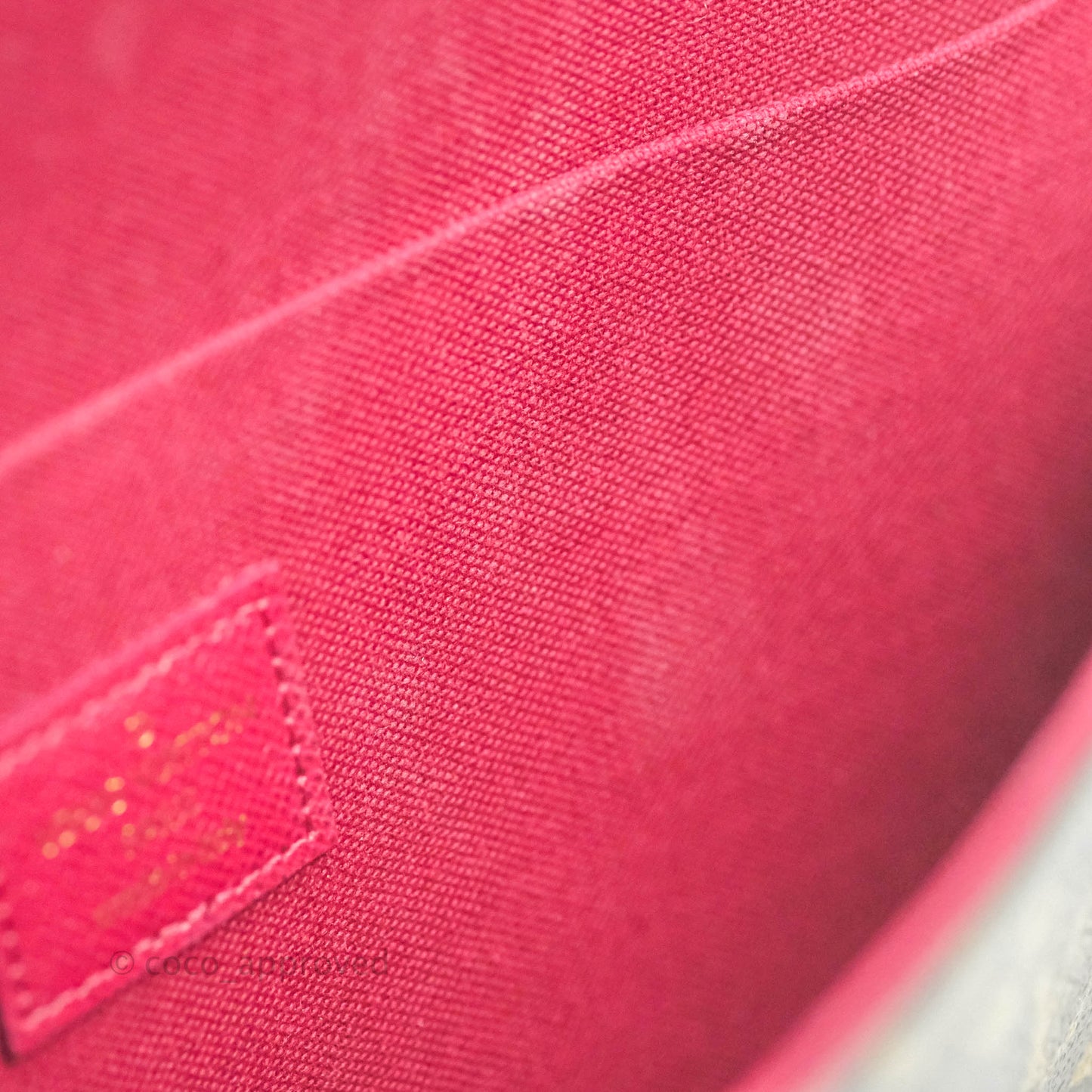 Louis Vuitton Félicie Pochette Monogram Canvas Fuchsia Pink