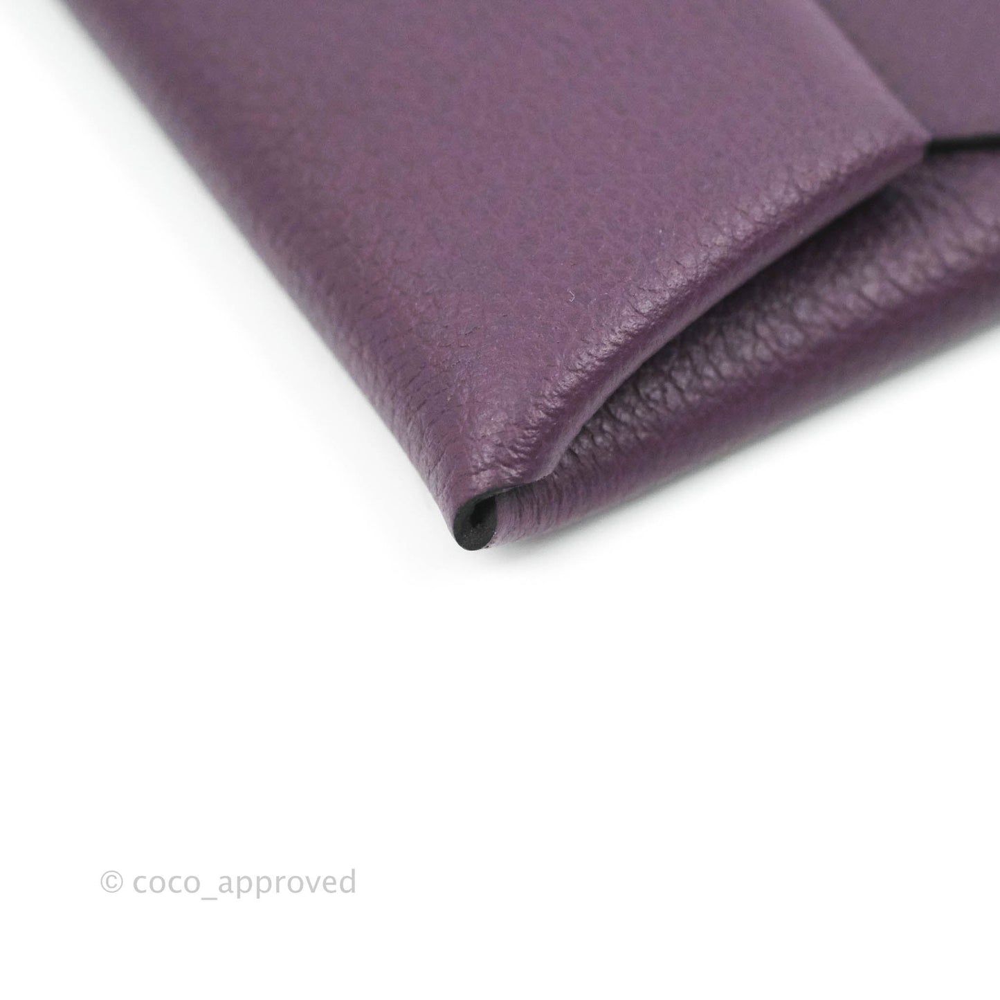 Hermès Bastia Coin Purse Cassis