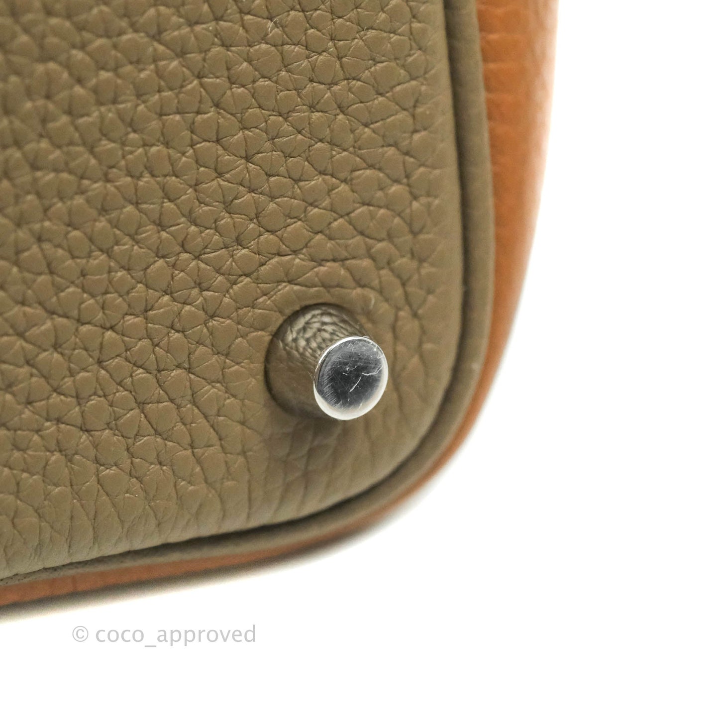 Hermès Picotin Lock 18 Trio Colour Gold/Etoupe/Nata Silver Hardware