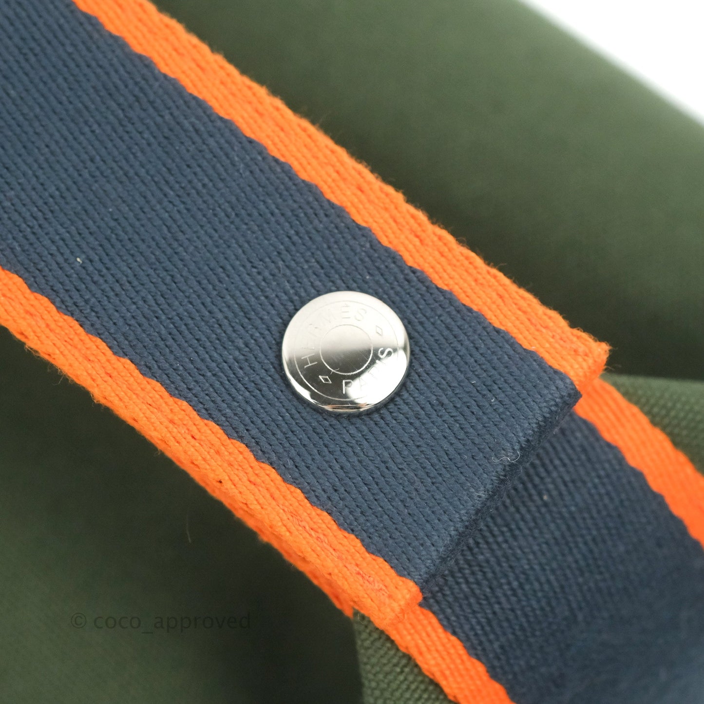 Hermès Small Bride-A-Brac Vert Foret Canvas