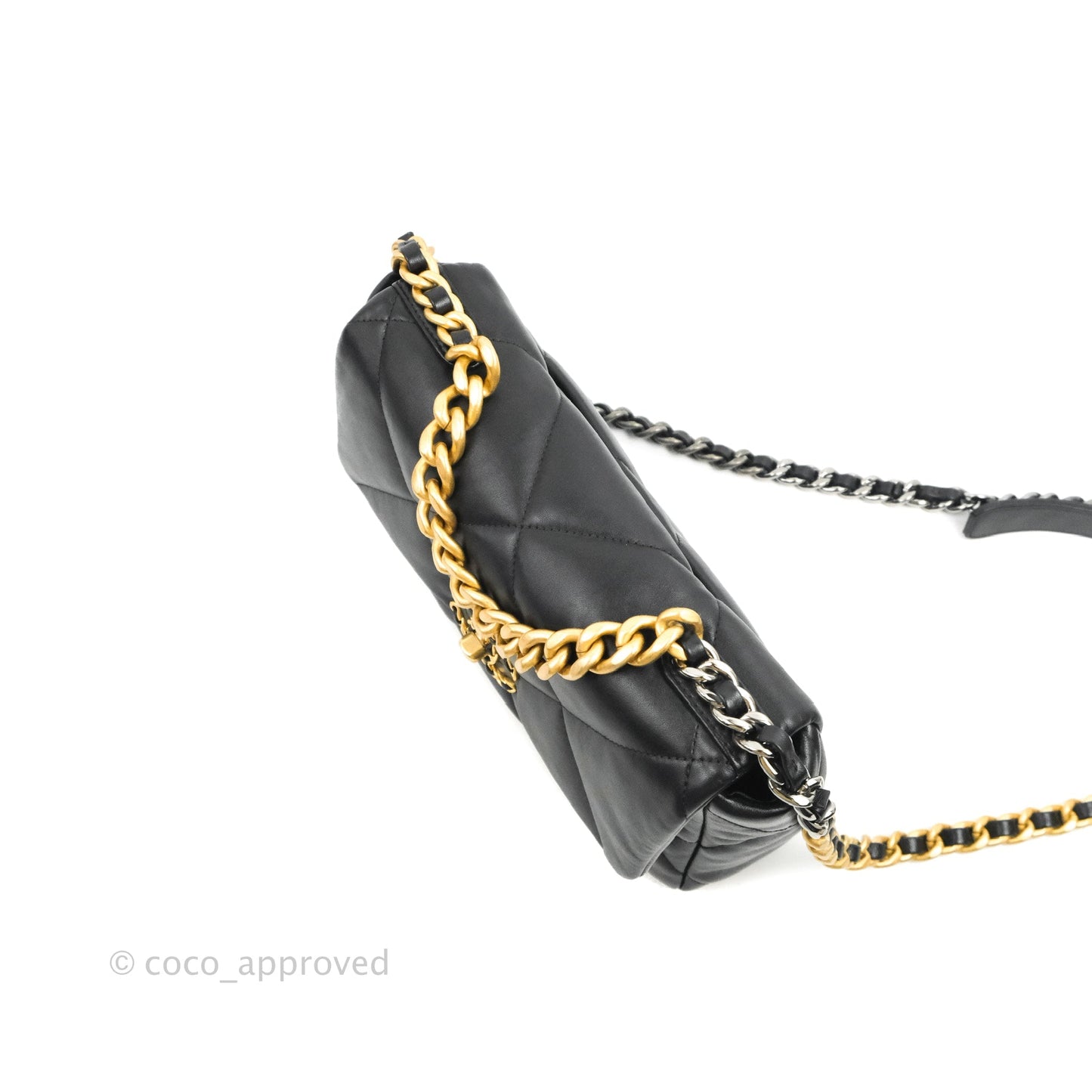 Chanel 19 Small Black Mixed Hardware