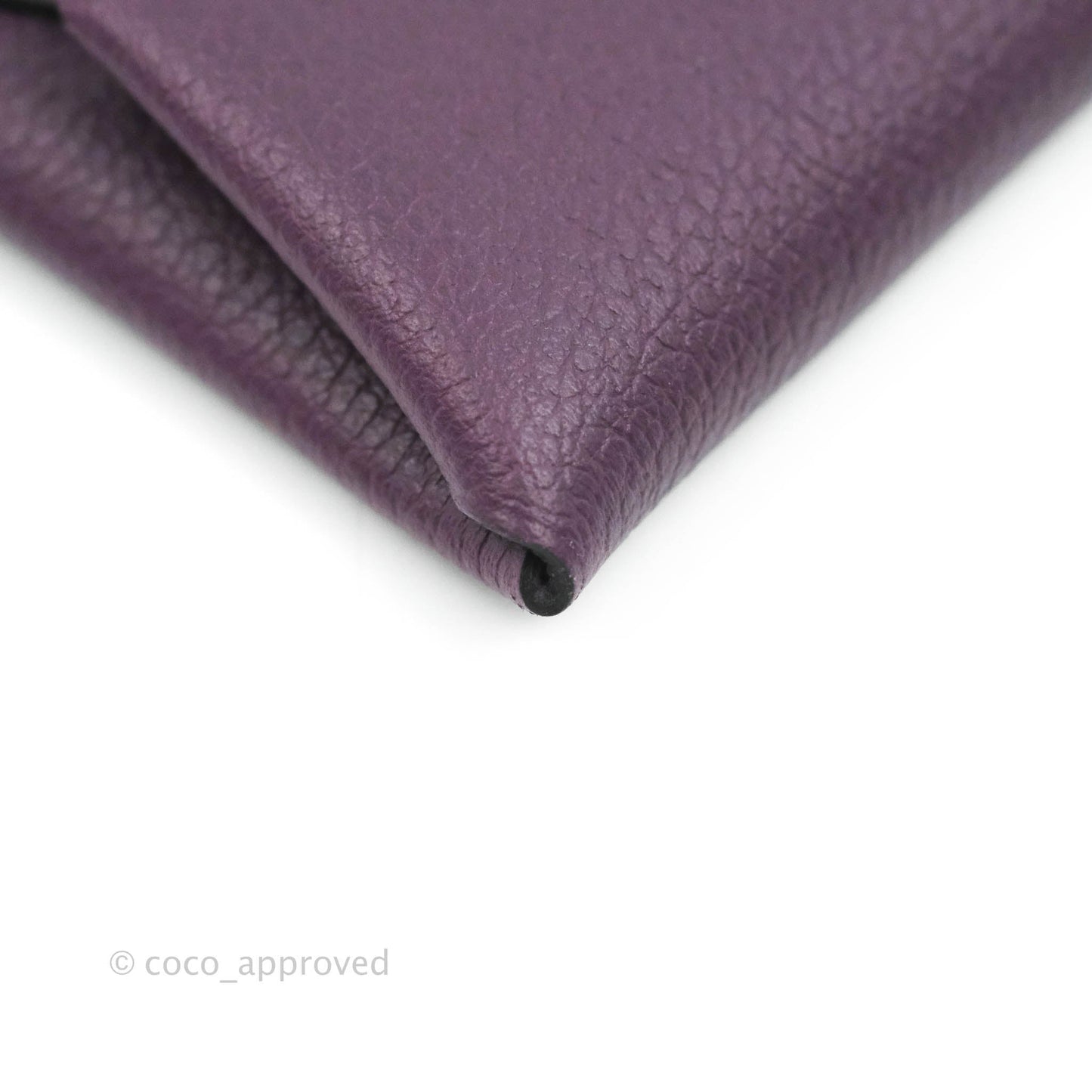 Hermès Bastia Coin Purse Cassis