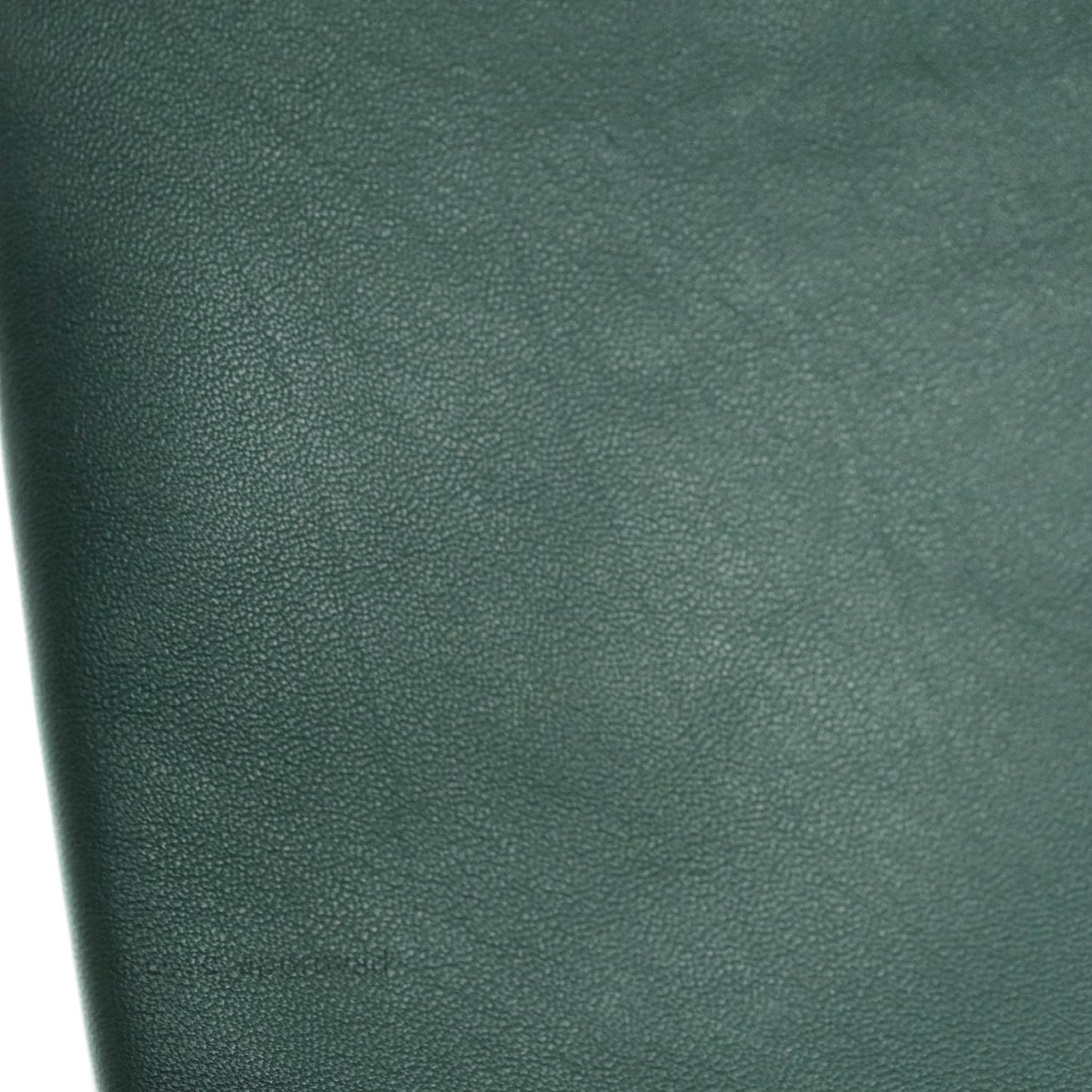 Celine Large Trio Crossbody Bag Dark Green Lambskin Gold Hardware