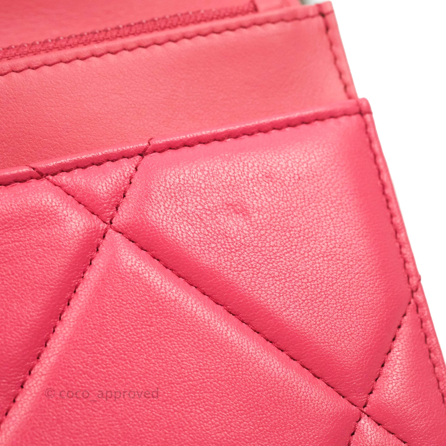 Chanel 19 Wallet on Chain WOC Pink Mixed Hardware