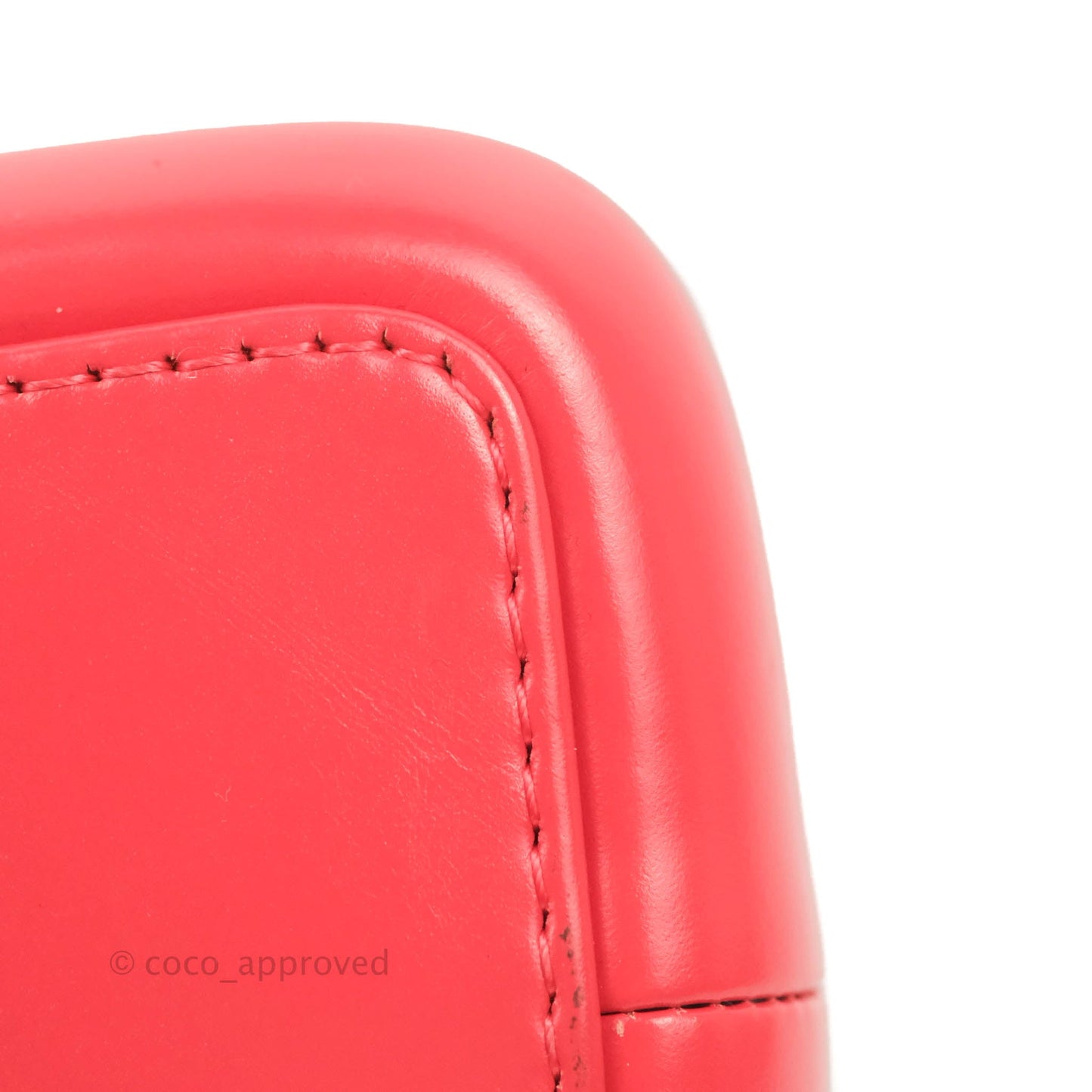 Chanel Small Gabrielle Backpack Dark Pink Aged Calfskin
