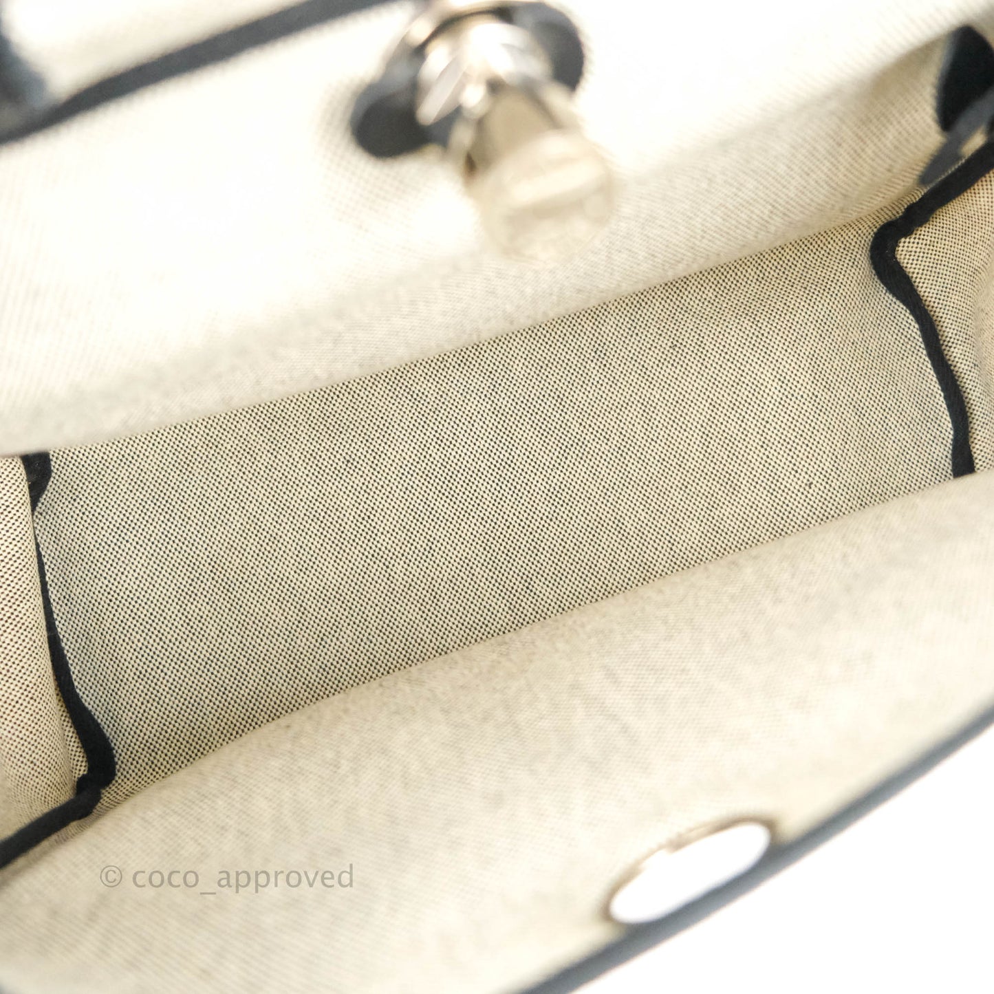 Hermès Herbag Zip 31 Black Pegasus Pop Canvas Palladium Hardware