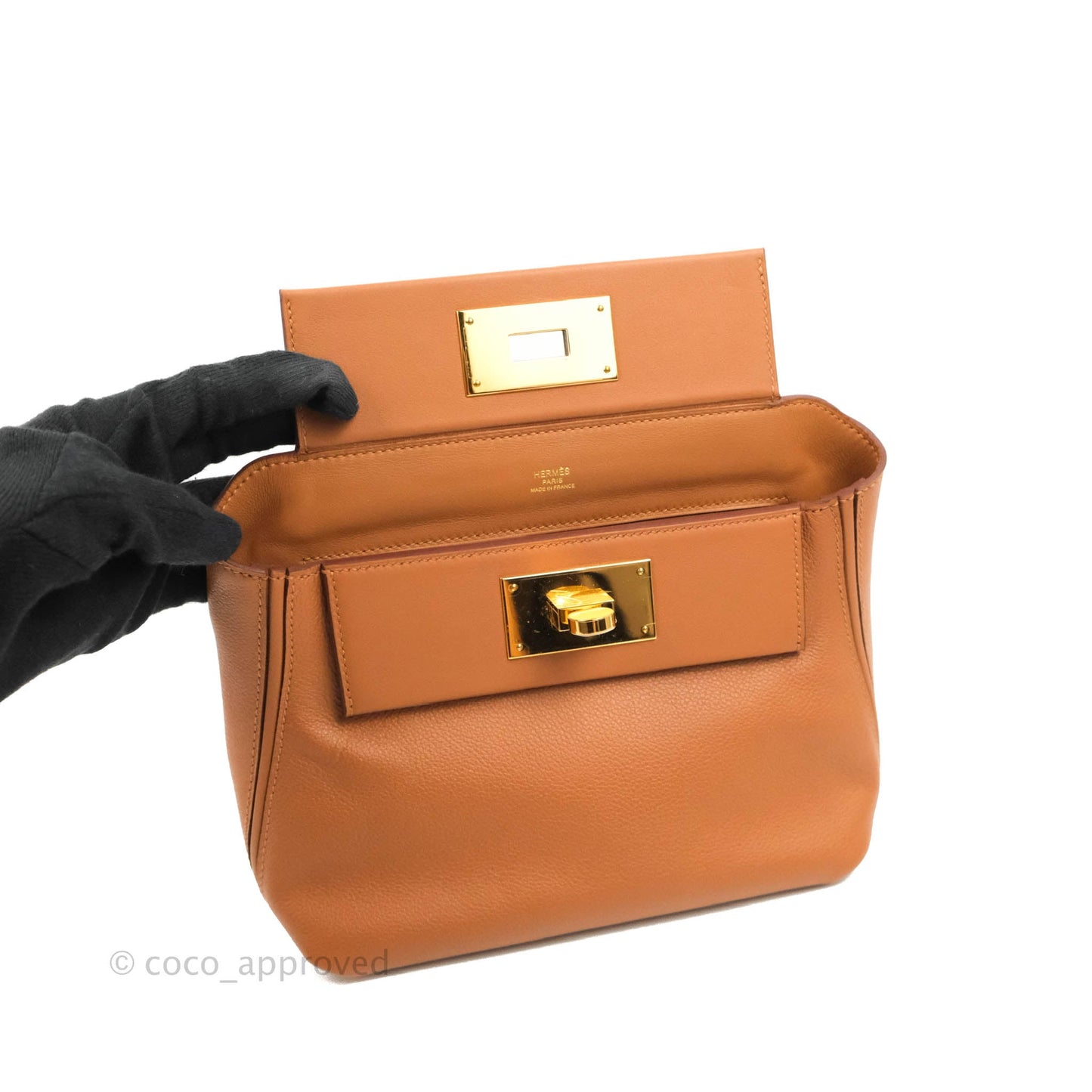Hermès 24/24 21 Mini Gold Gold Hardware