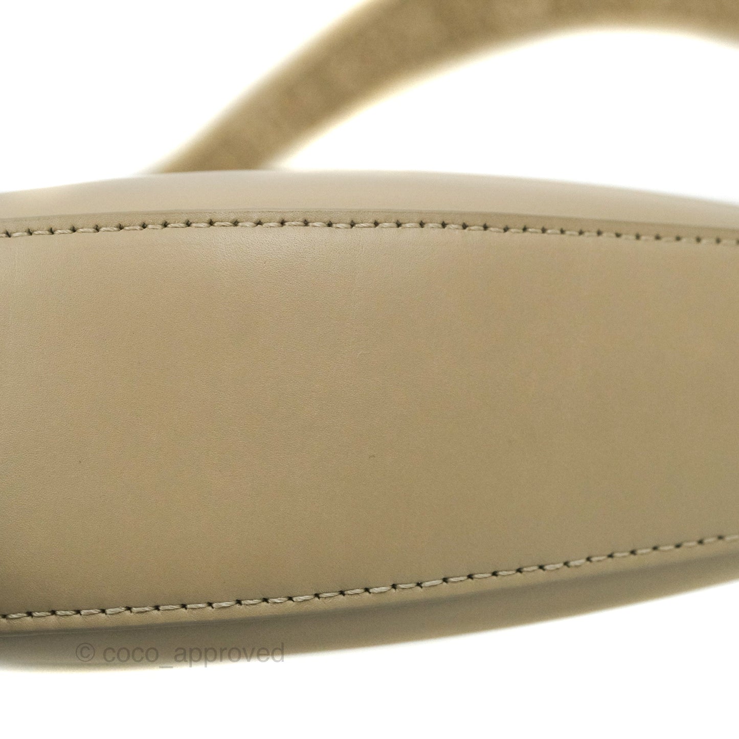 Loewe Small Luna Shoulder Bag Light Oat Calfskin