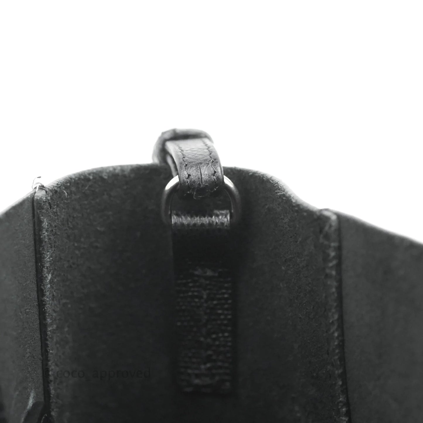 Celine Small Vertical Cabas Tote Black Grained Calfskin Silver Hardware