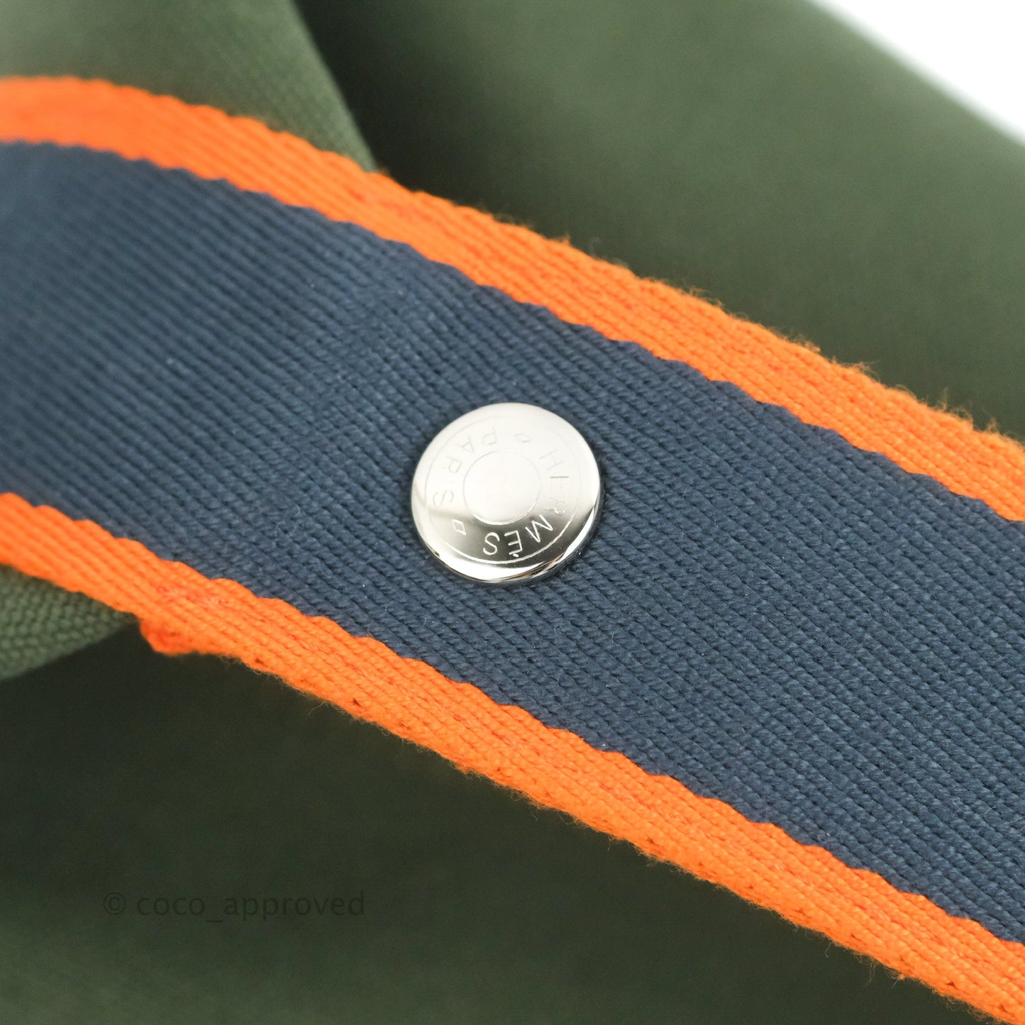 Hermès Small Bride-A-Brac Vert Foret Canvas