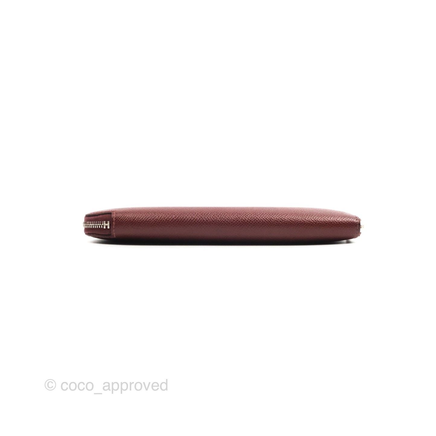 Hermès Silk'In Classique Long Wallet Rouge H Epsom