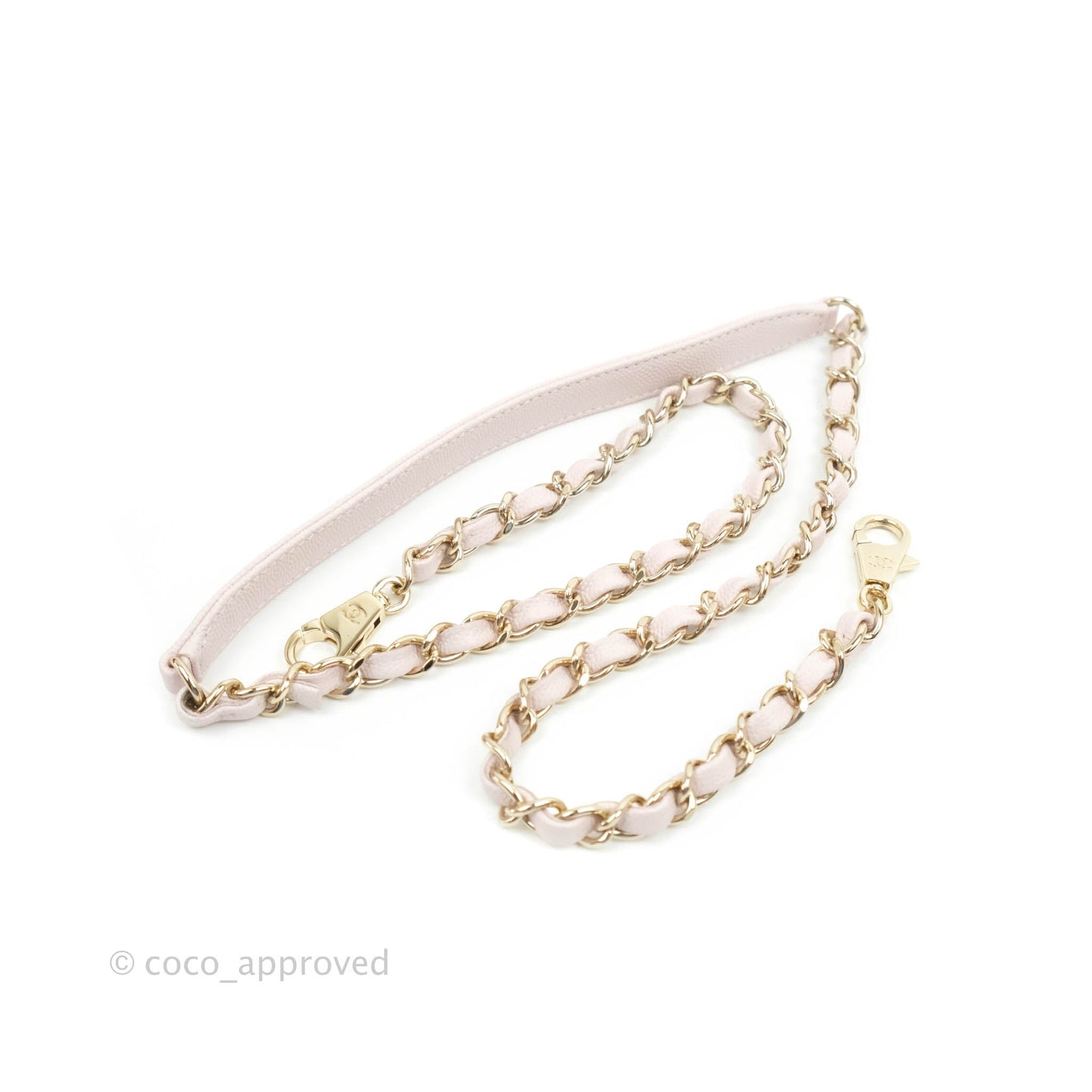 Chanel Medium Coco Handle Quilted Light Lilac Pink Caviar Gold Hardware