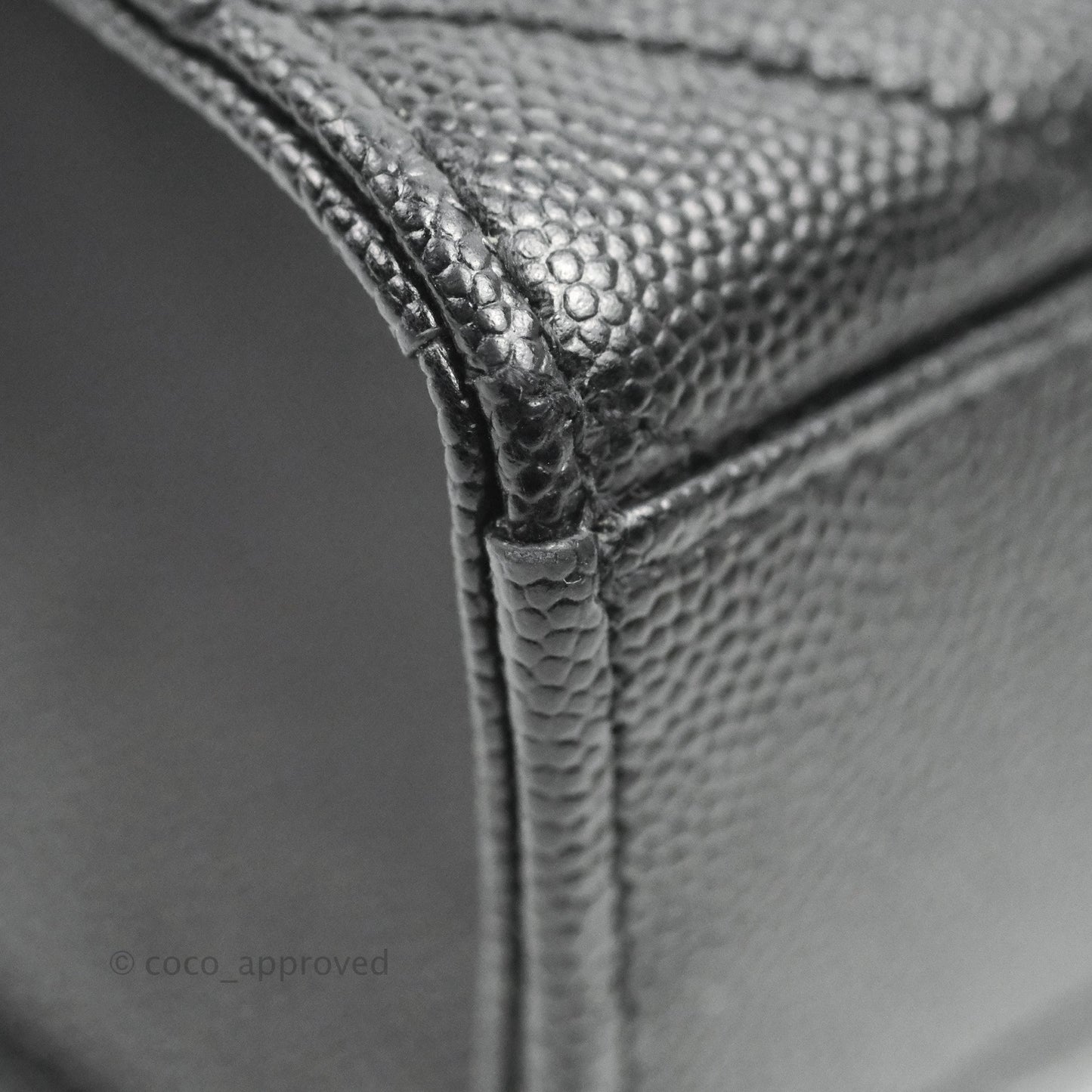 Saint Laurent Envelope Medium Black Caviar Gold Hardware