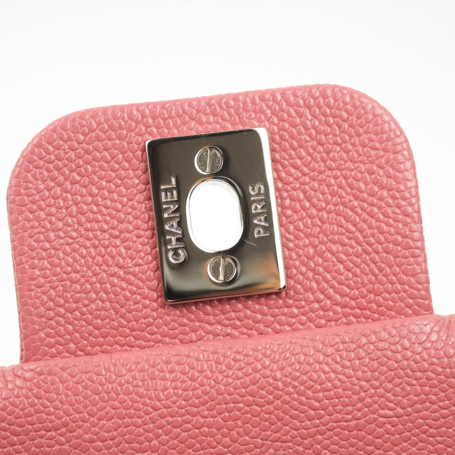 Chanel Caviar Quilted Small Urban Companion Flap Bag Pink Silver Hardware