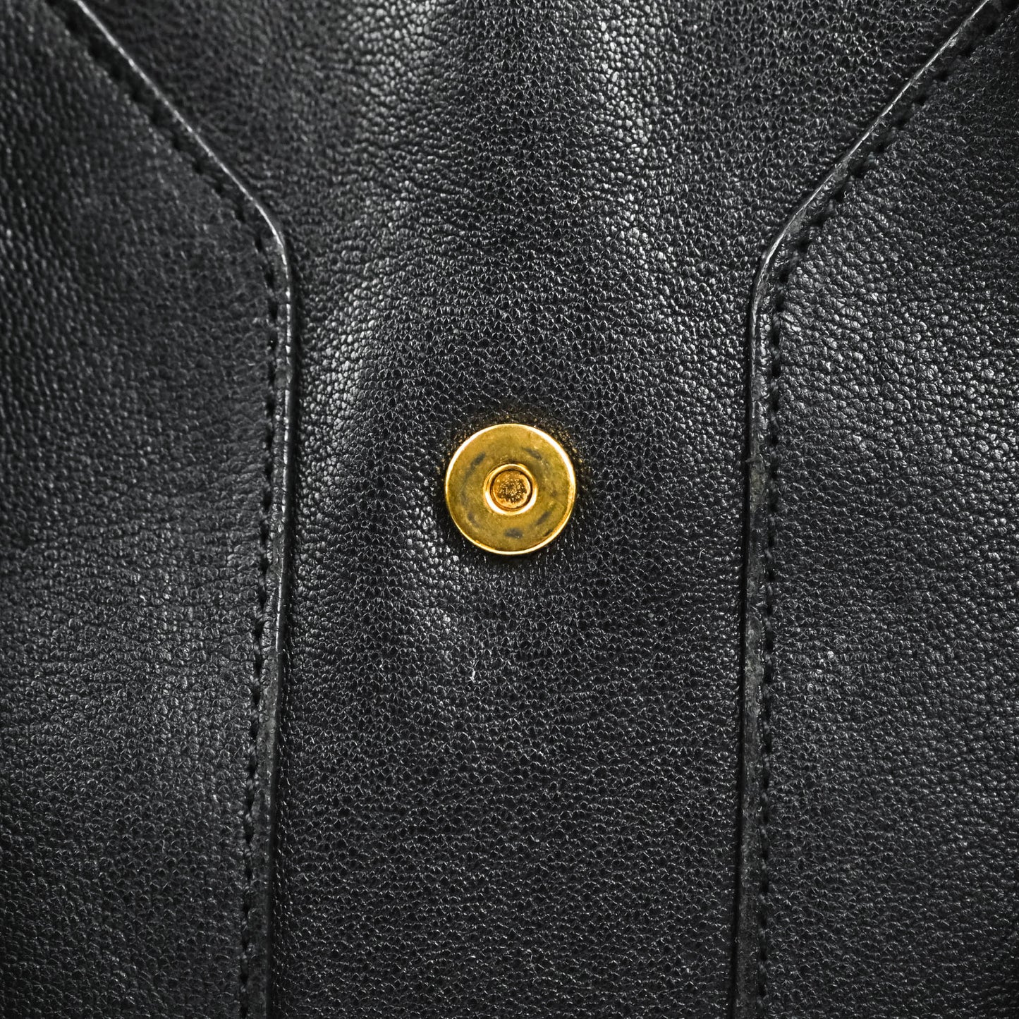 Saint Laurent Cabas Chyc Dark Navy Gold Hardware