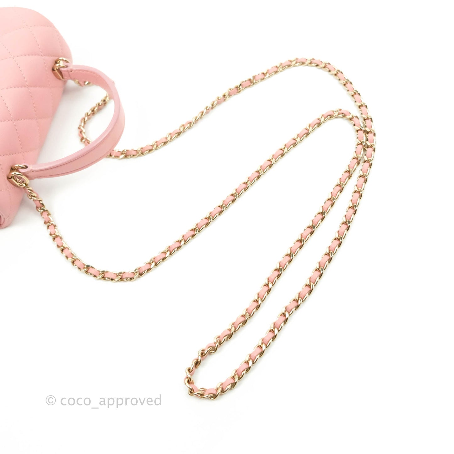 Chanel Citizen Chic Mini Flap Bag Pink Lambskin Gold Hardware