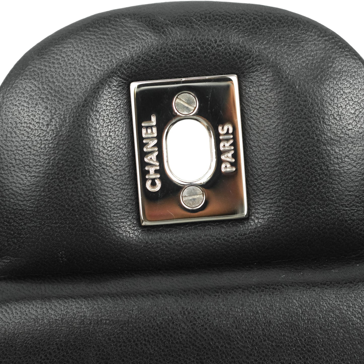 Chanel Jumbo Double Flap Black Lambskin Silver Hardware⁣⁣