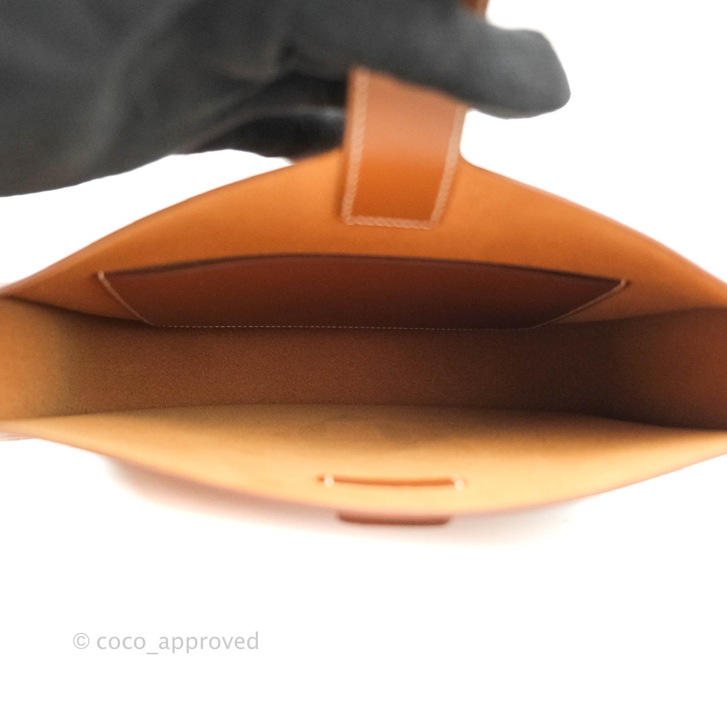 Hermès Evelyne Sellier 29 Fauve Gold Palladium Hardware