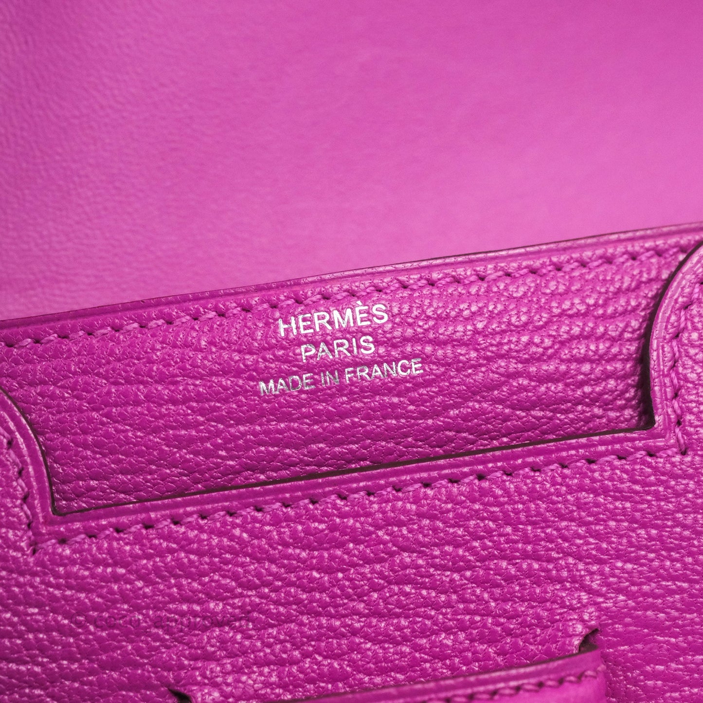 Hermes Portefeuille 1938-12 Magnolia Chevre Mysore