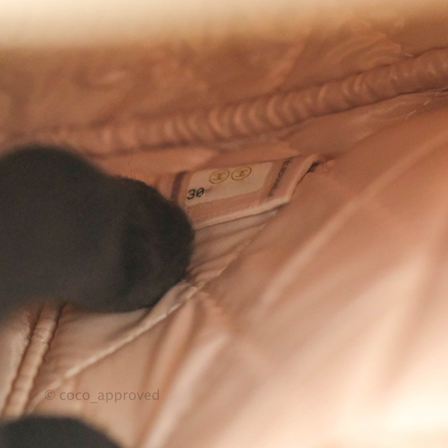 Chanel Large Classic Pouch Light Pink Caviar Gold Hardware