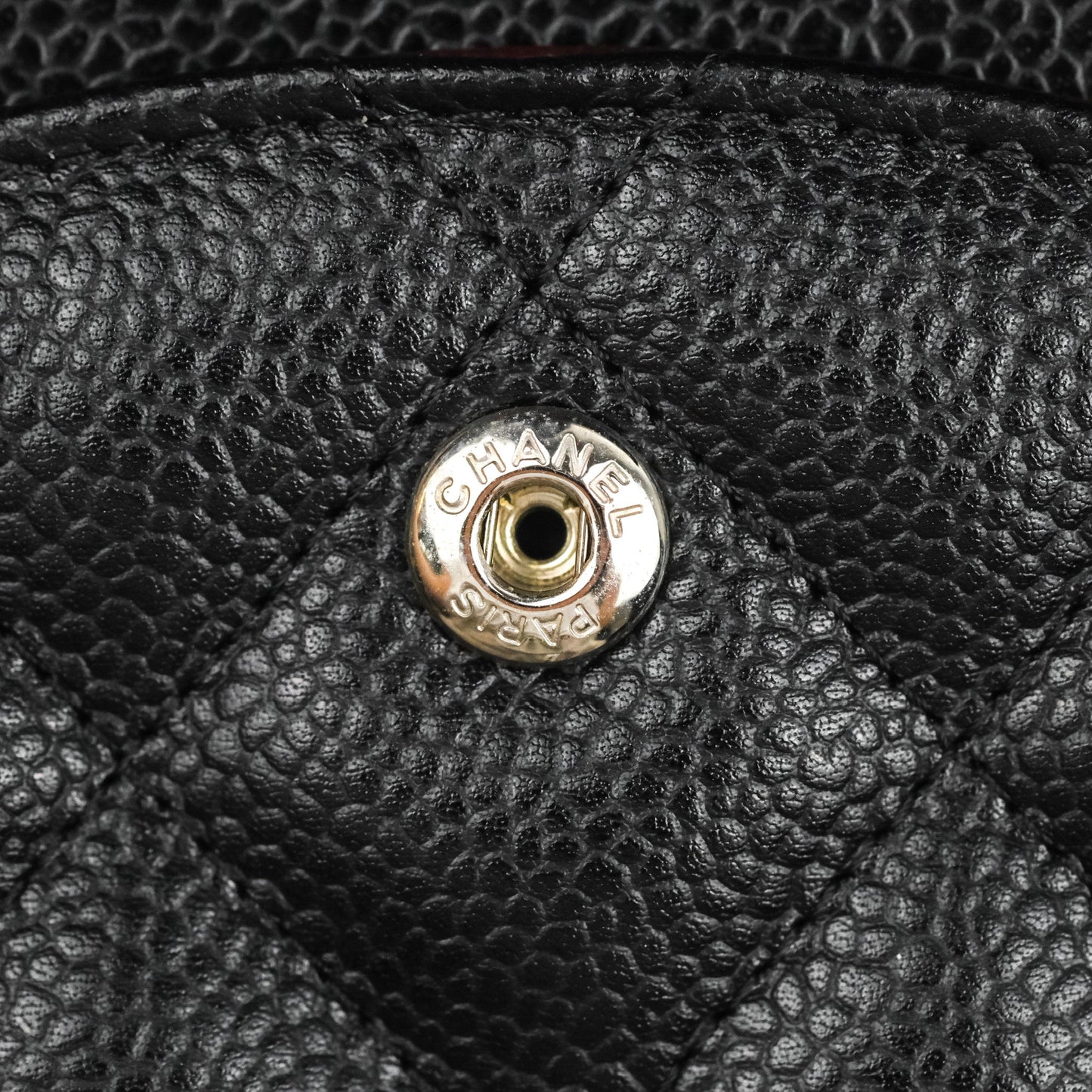 Chanel Jumbo Double Flap Black Caviar Silver Hardware⁣⁣