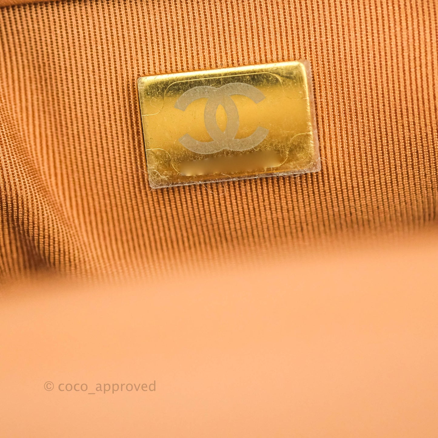 Chanel 19 Small Caramel Dark Beige Lambskin Mixed Hardware 21K
