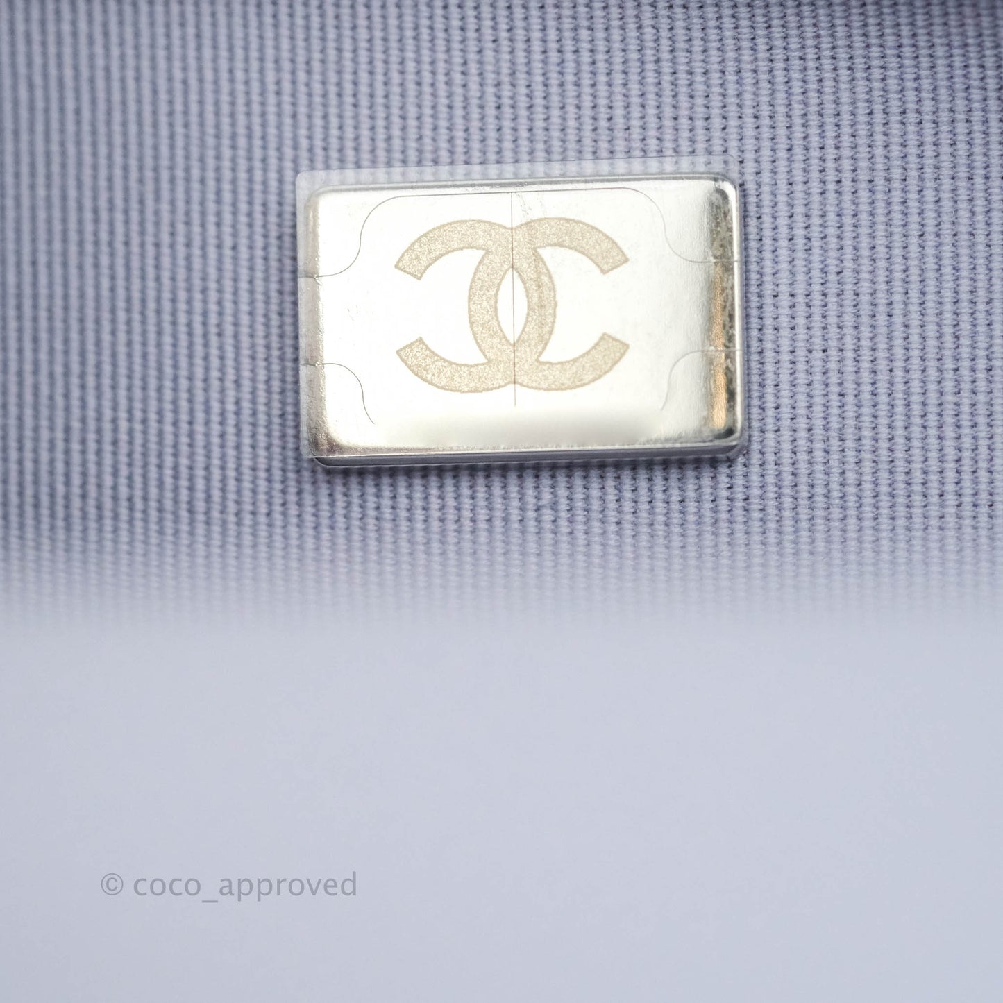 Chanel Quilted My Perfect Mini With Pearl Lilac Lambskin Silver Hardware