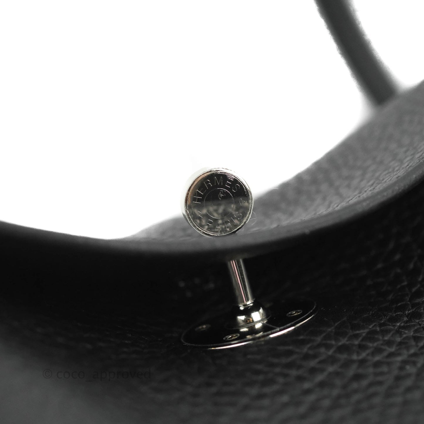 Hermès Lindy 26 Black Taurillon Clemence Palladium Hardware