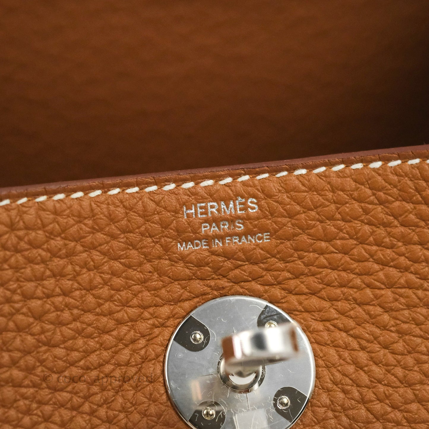 Hermès Lindy 26 Gold Clemence Palladium Hardware