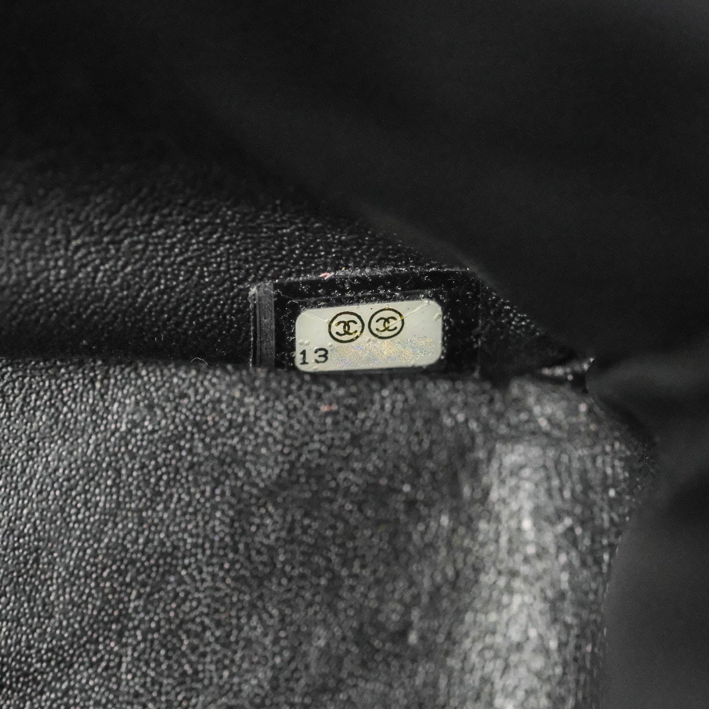 Chanel Jumbo Single Flap Black Caviar Silver Hardware