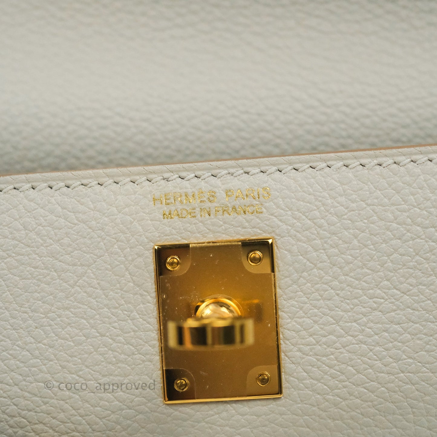Hermès Kelly Danse II Bag Gris Perle 80 Evercolor Gold Hardware