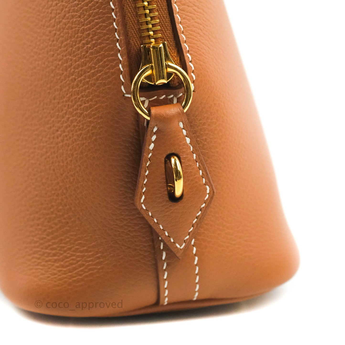 Hermès Bolide 1923 25 Gold Evercolor Gold Hardware