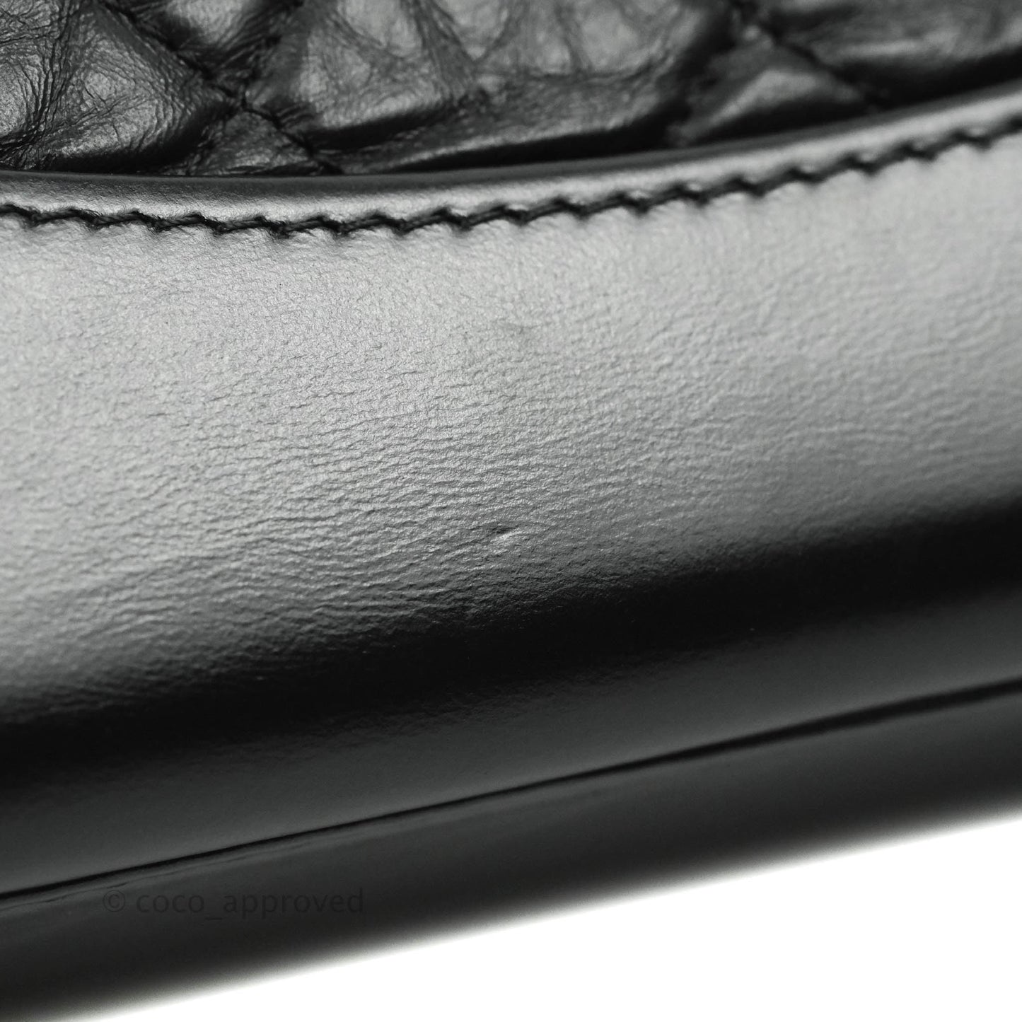 Chanel Small Gabrielle Backpack Black Aged Calfskin
