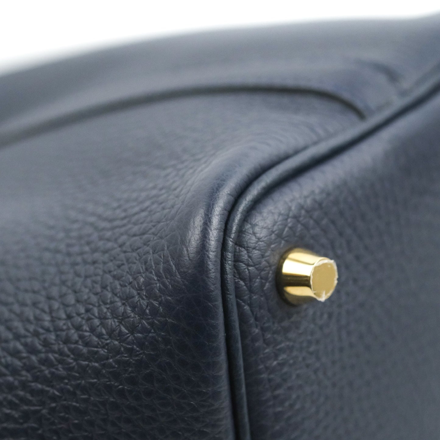 Hermès Picotin Lock 18 Bleu Nuit Clemence Gold Hardware
