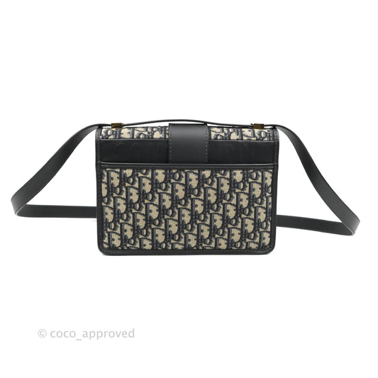 Dior 30 Montaigne Bag Blue Dior Oblique Jacquard
