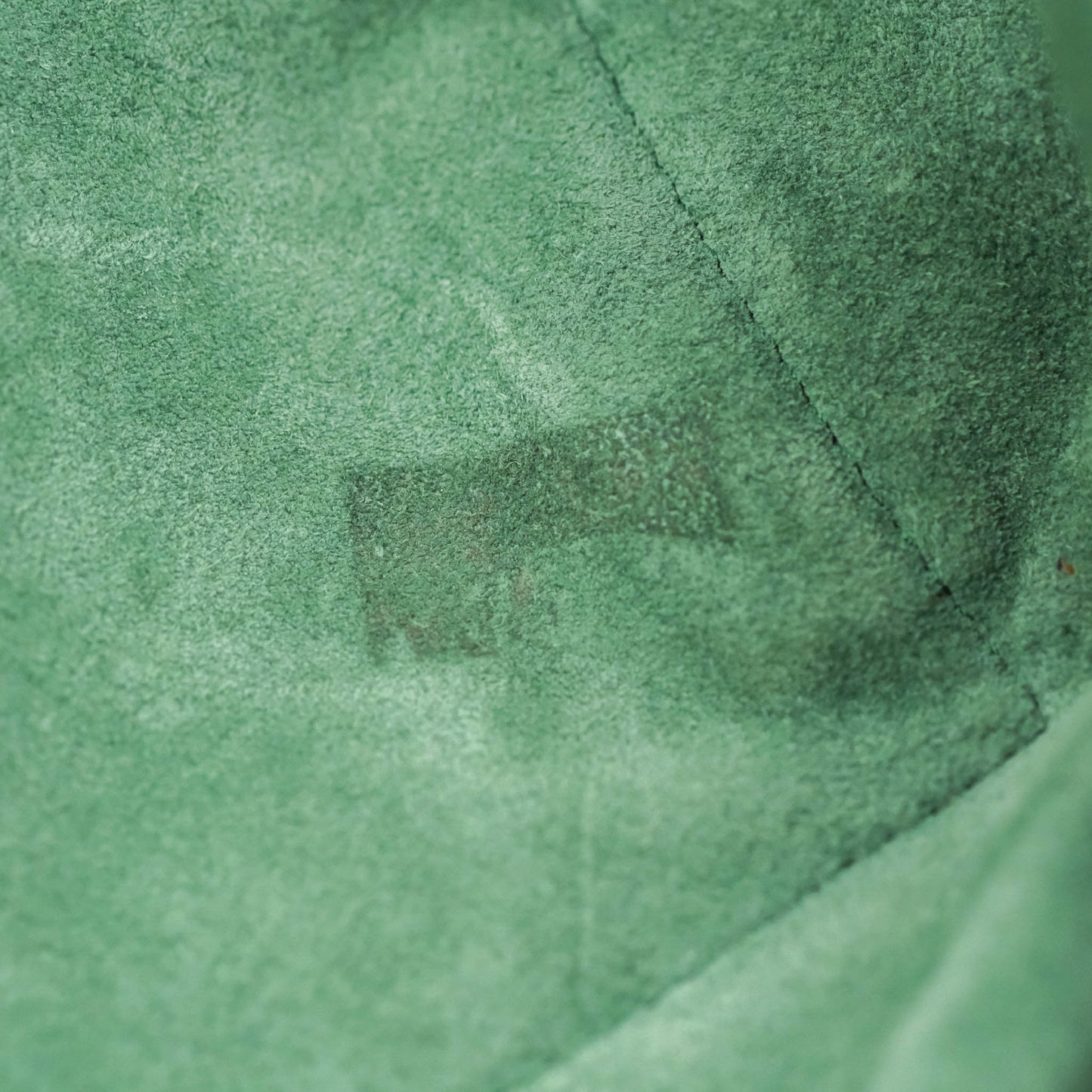 Valentino Large Gryphon Stud Tote Green Grained leather