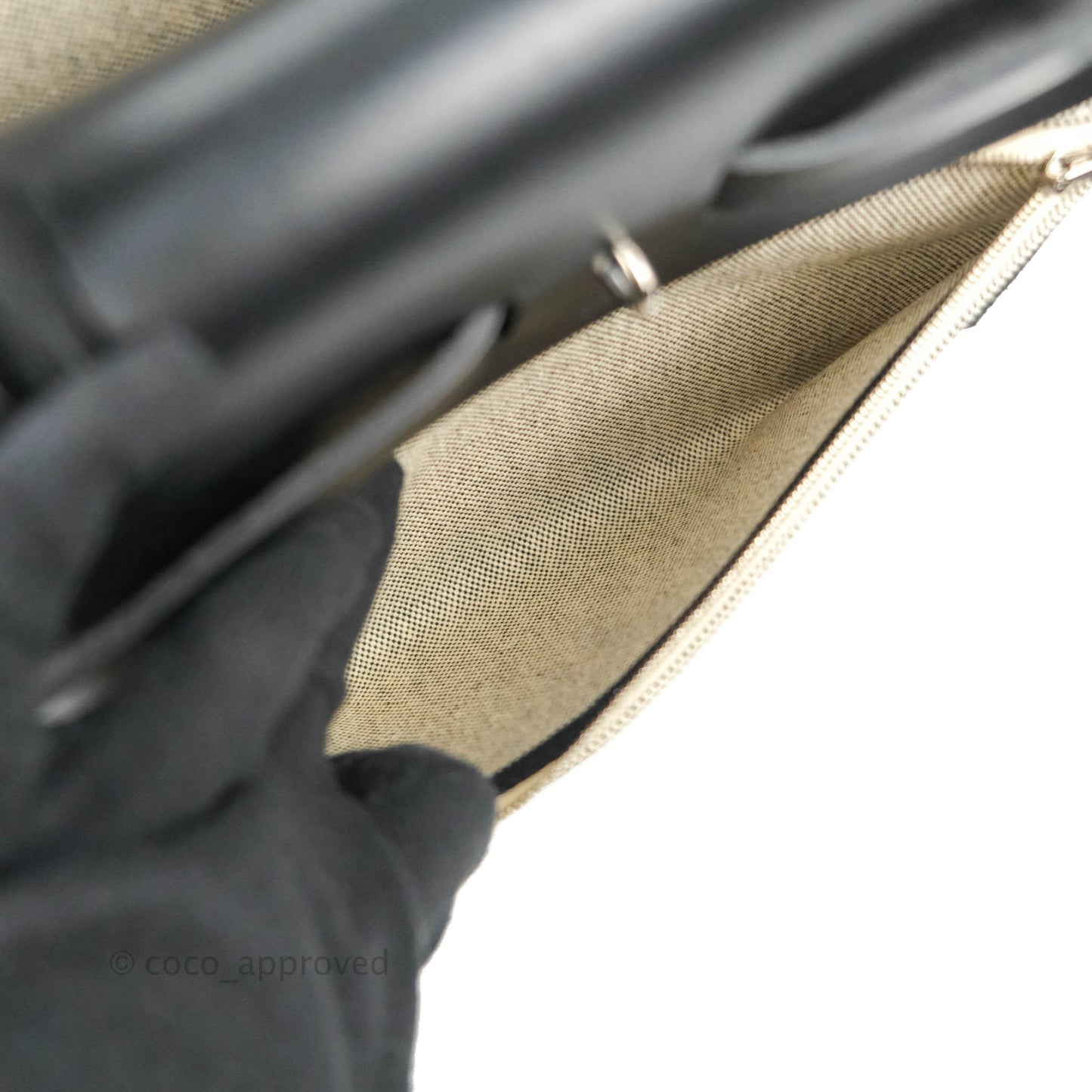 Hermès Herbag Zip 31 Black Pegasus Pop Canvas Palladium Hardware