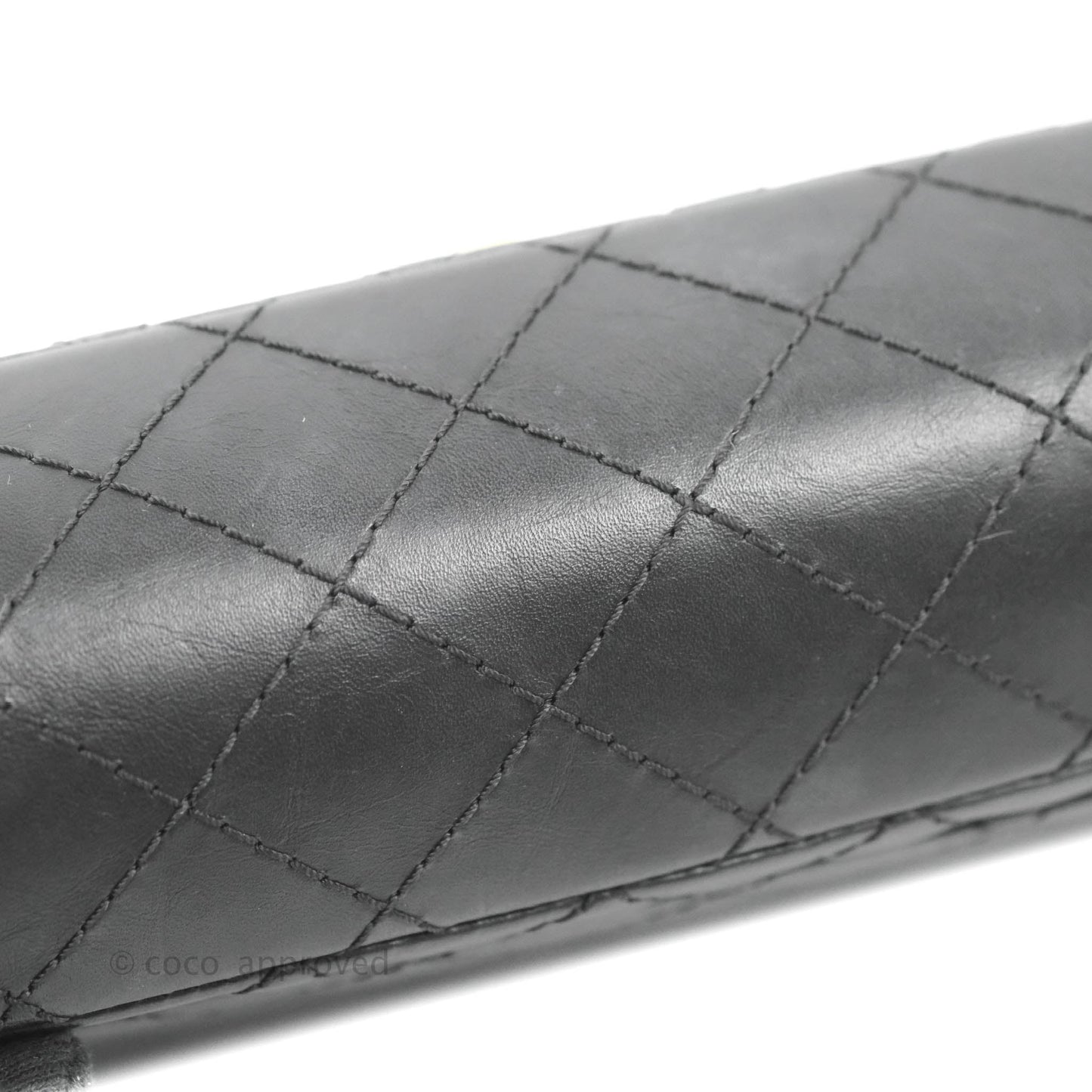Chanel Reissue 225 Quilted Flap Black Aged Calfskin Aged Gold Hardware