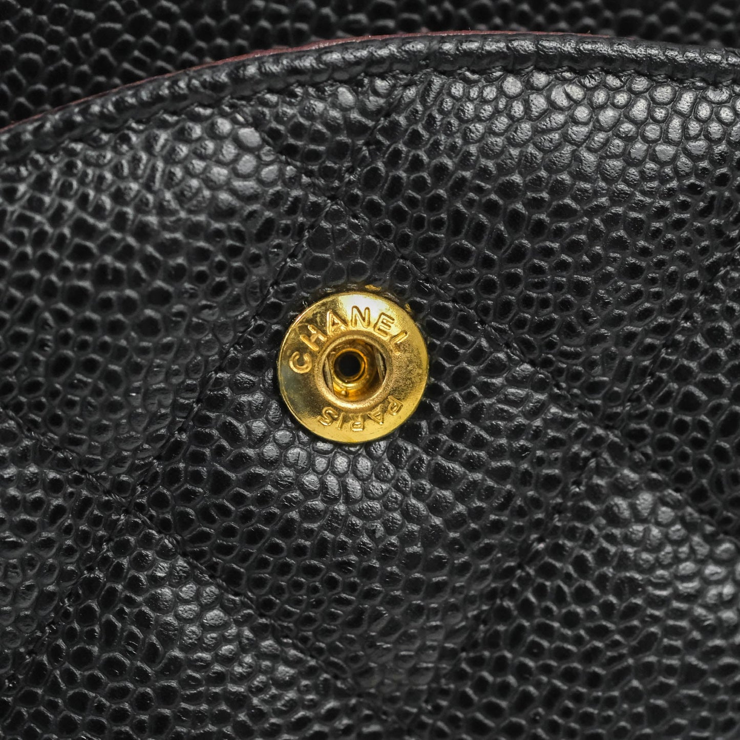 Chanel Jumbo Double Flap Black Caviar Gold Hardware⁣⁣