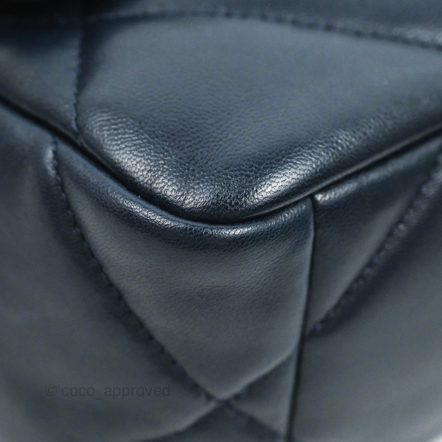 Chanel 19 Small Navy Lambskin Mixed Hardware