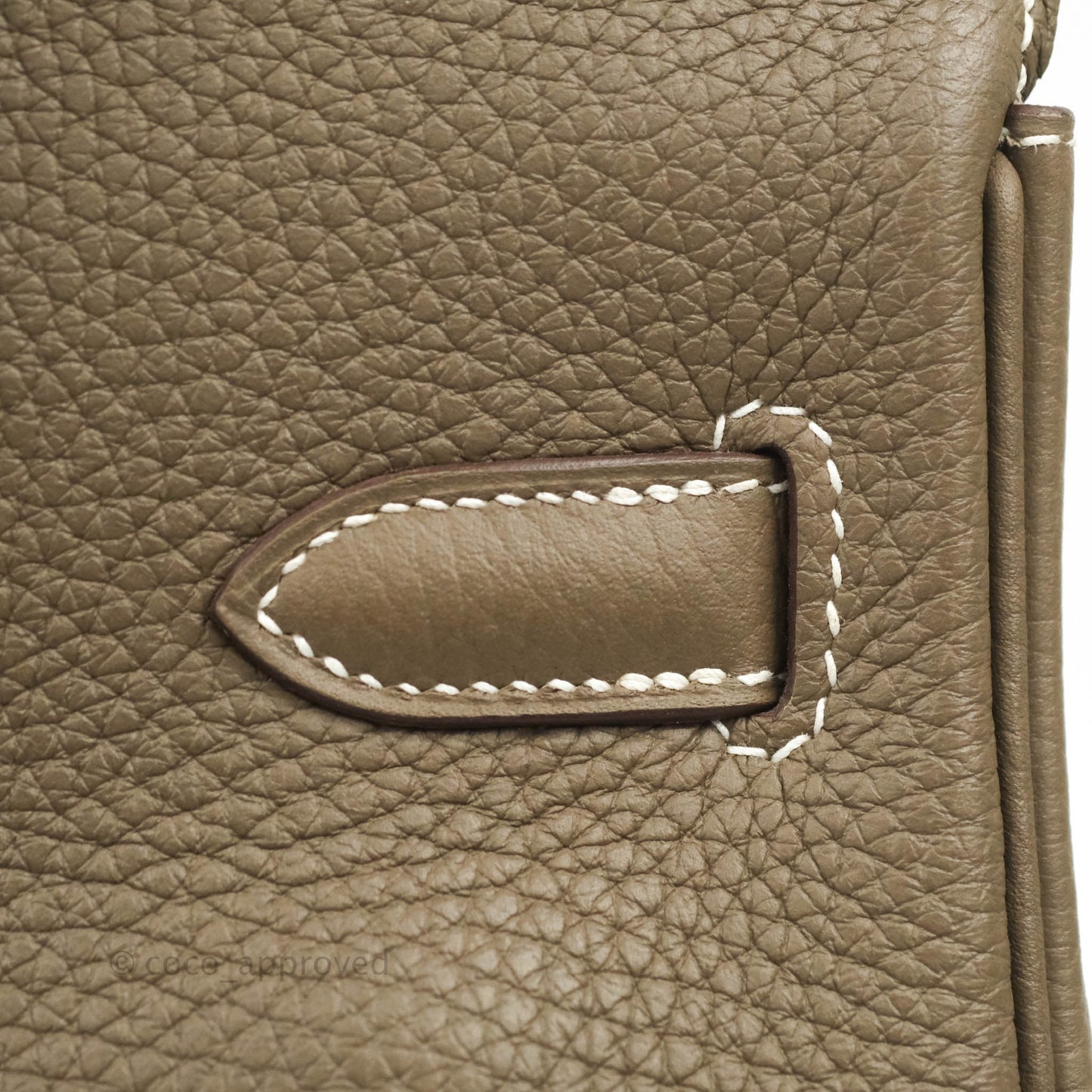 Hermès Birkin 30 Taurillon Clemence 18 Etoupe Gold Hardware