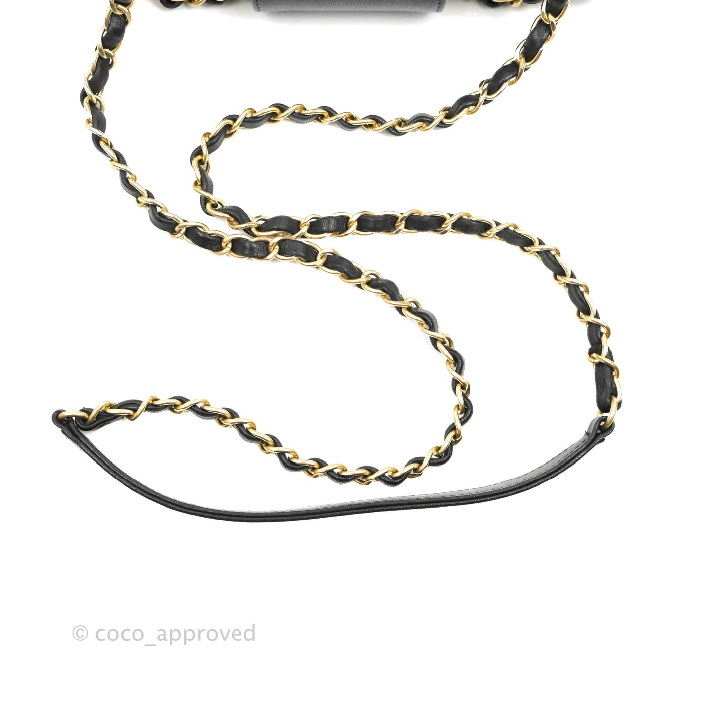 Chanel Mini Collar and Tie Flap Bag Chevron Sheepskin Aged Gold Hardware