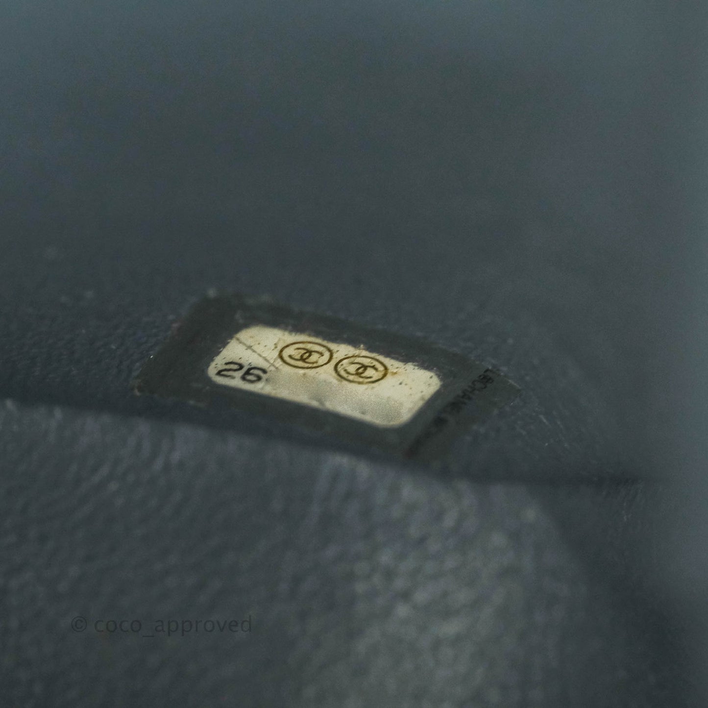 Chanel Quilted Mini Rectangular Flap Grey Caviar Gold Hardware 18B