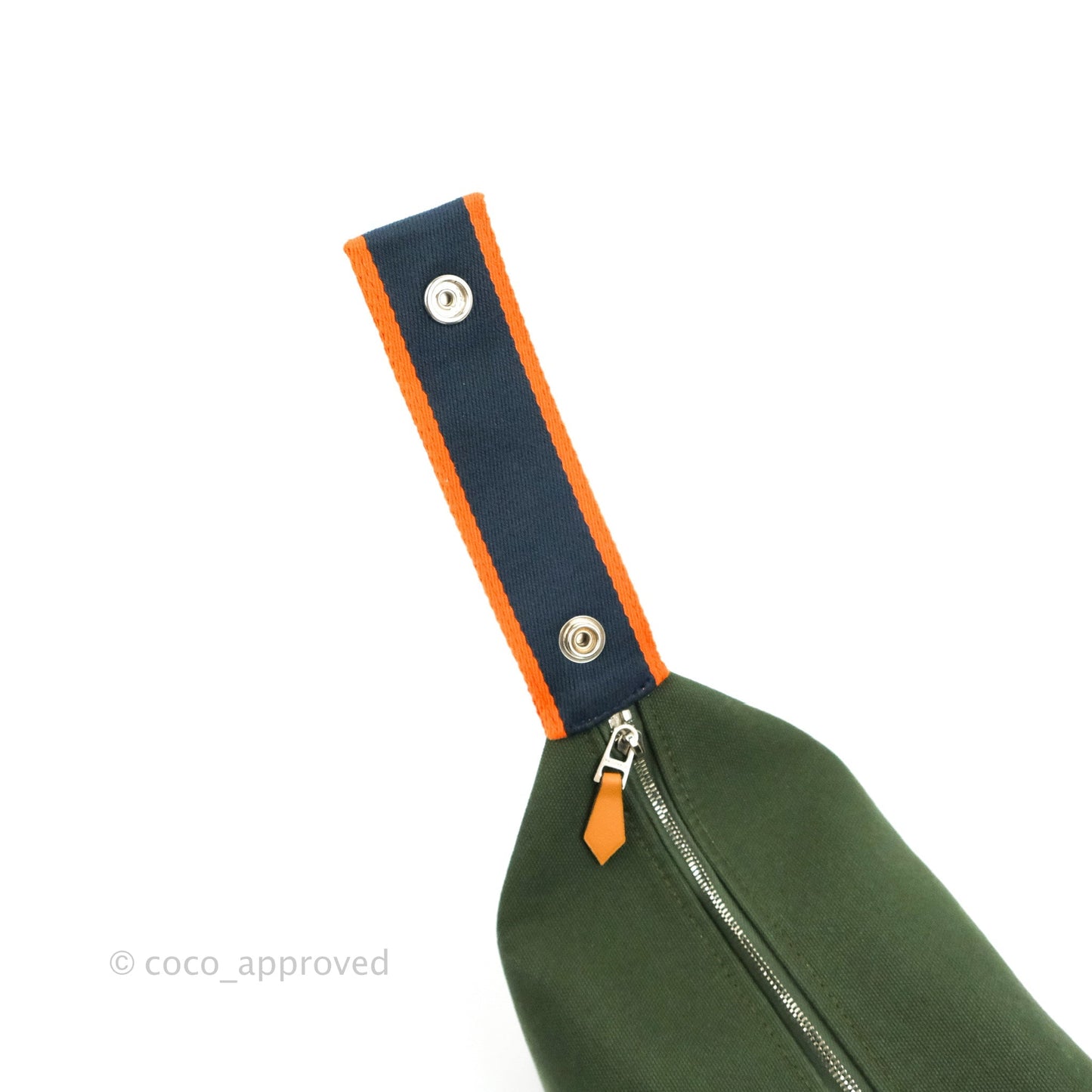 Hermès Small Bride-A-Brac Vert Foret Canvas