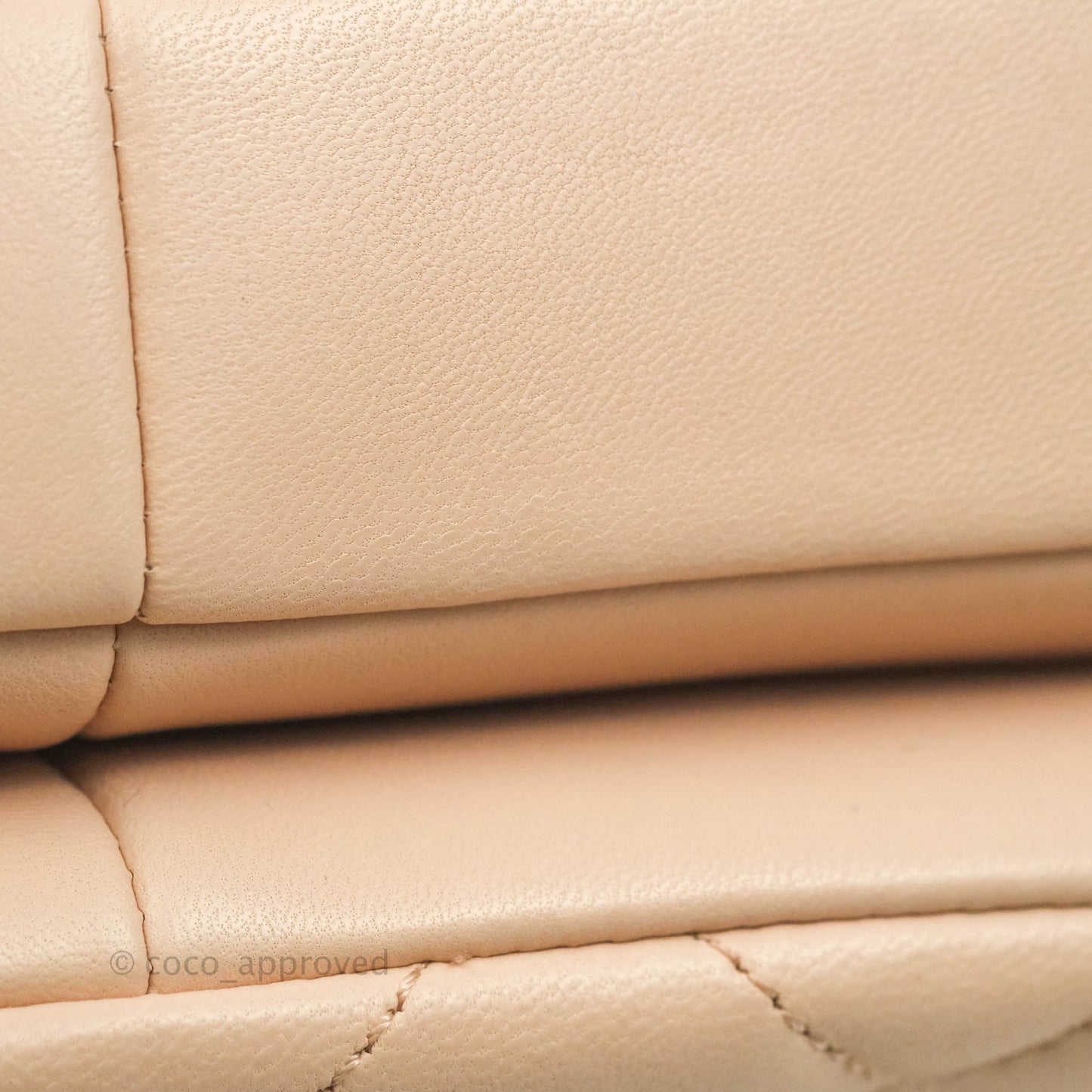 Chanel Trendy CC Small Light Beige Pink Lambskin Gold Hardware